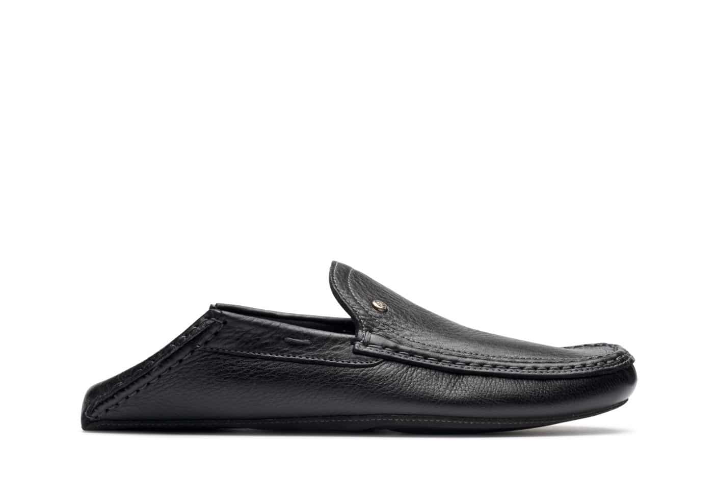 Paraboot Loft Loafer Veloursleder grau schwarz
