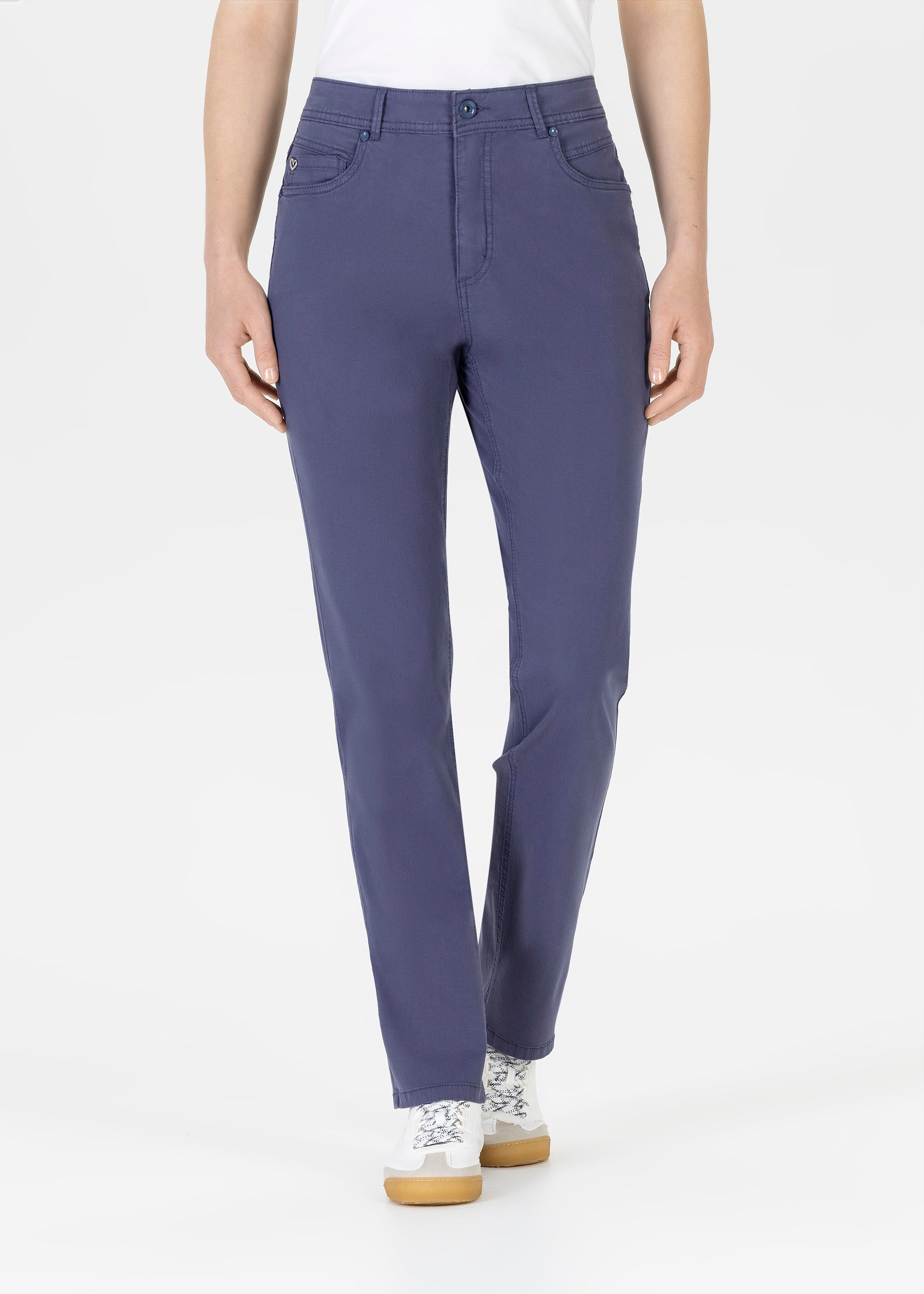 Stehmann Mellina 5-Pocket Hose indigo Gabardine