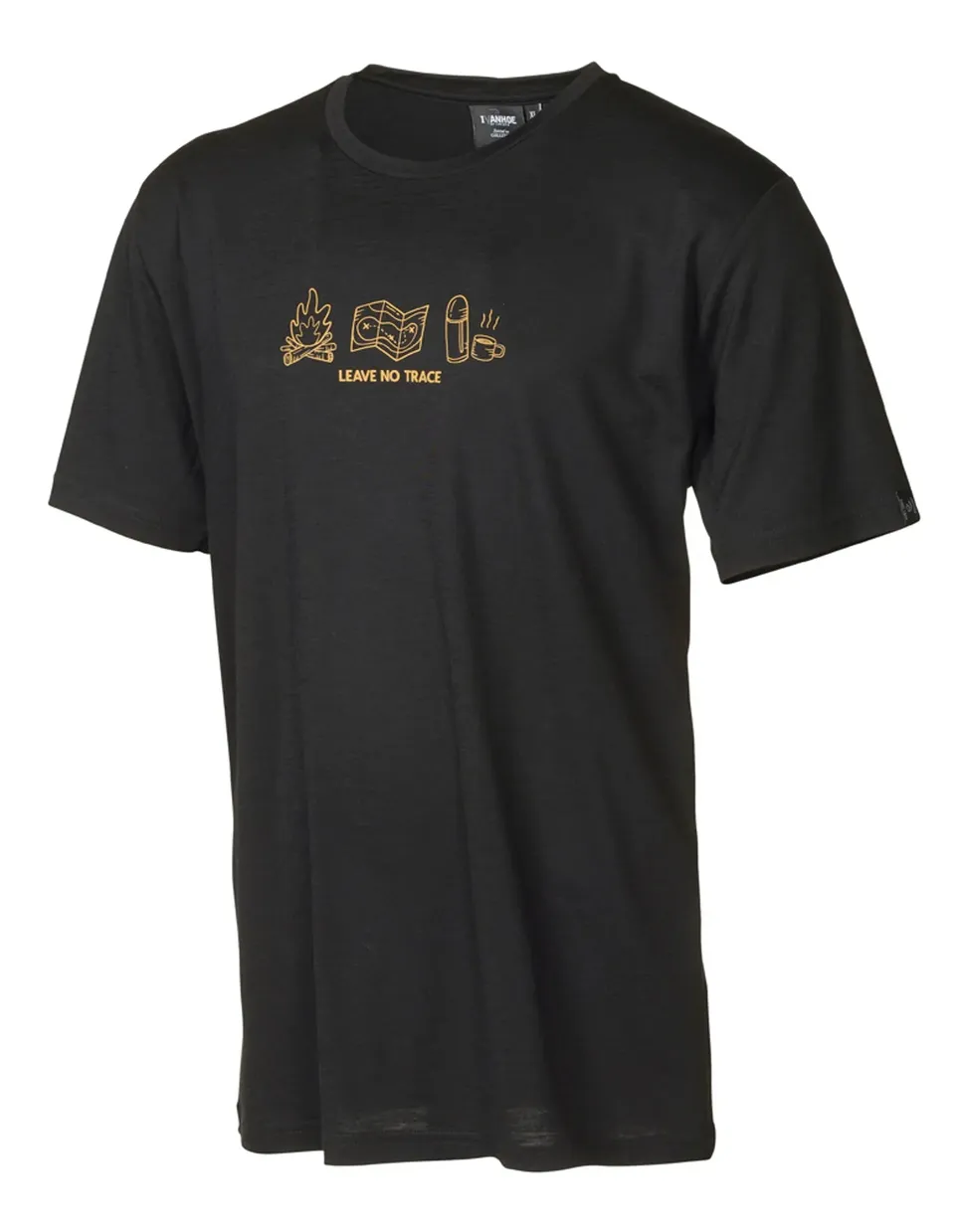Ivanhoe Ceasar Adventure Merino T-Shirt Herren Black 160 g/m²