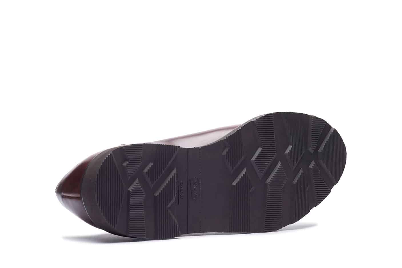 Paraboot Avignon Griff Derby Braun Ecorce Glattleder