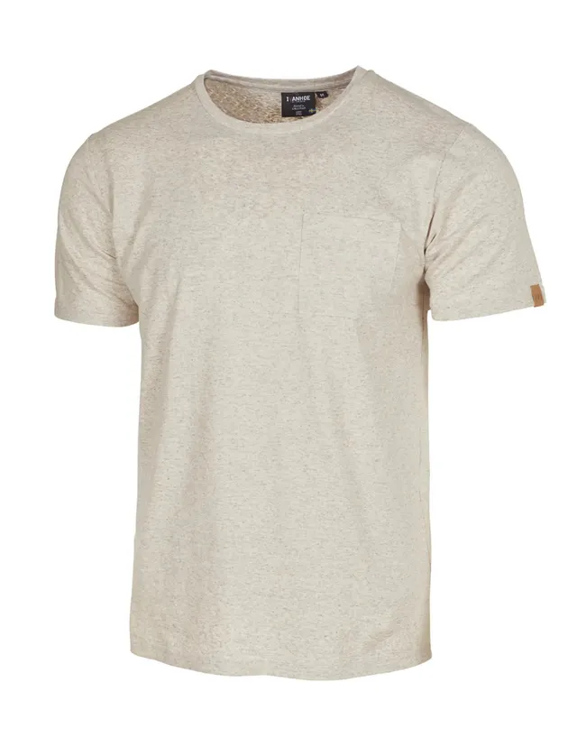 Ivanhoe Hobbe T-Shirt Bio-Baumwolle Hanf Naturmelange Herren