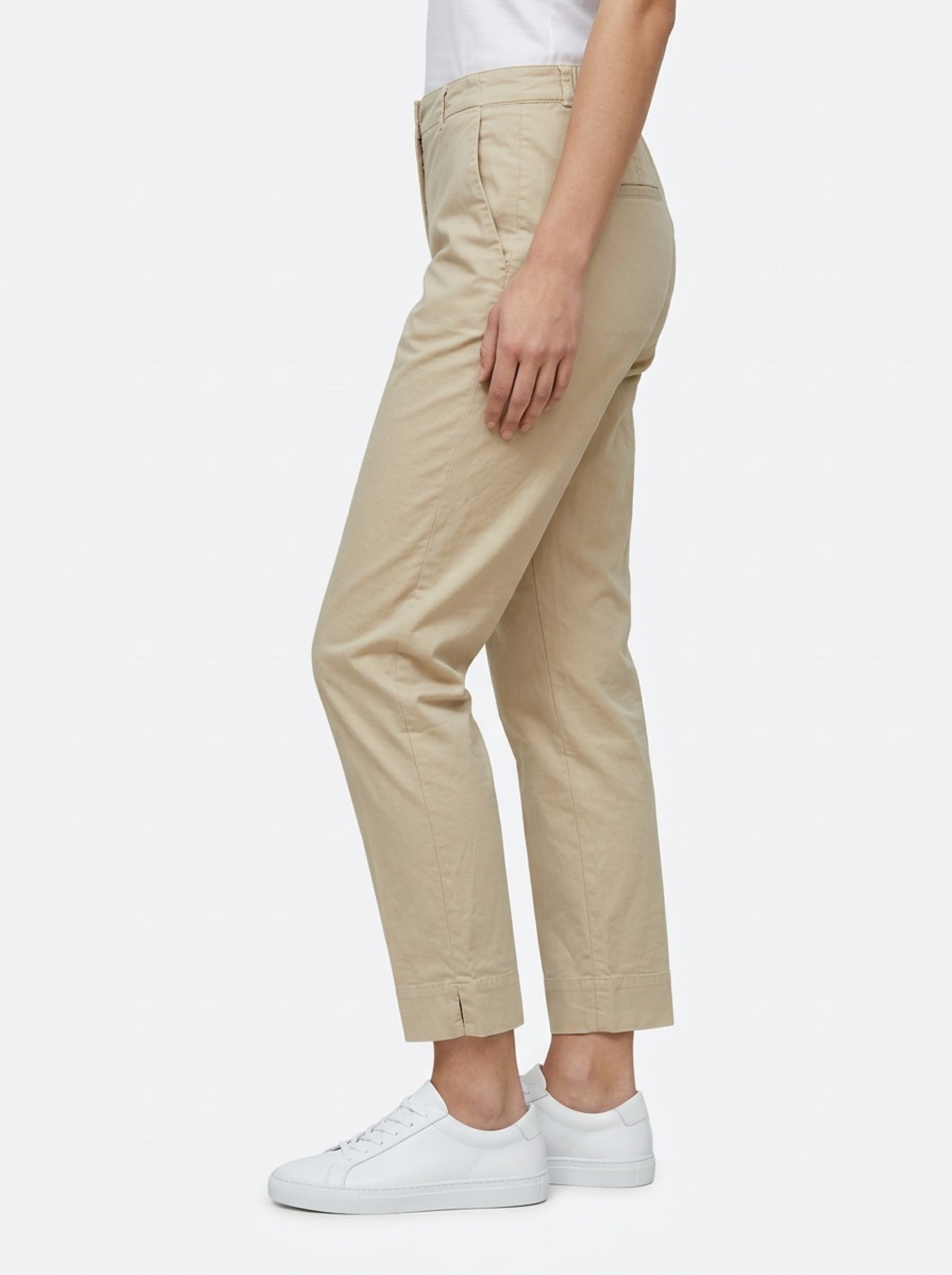 Stehmann Crissi 7/8-Chino chino beige Gr.34-48 konisch