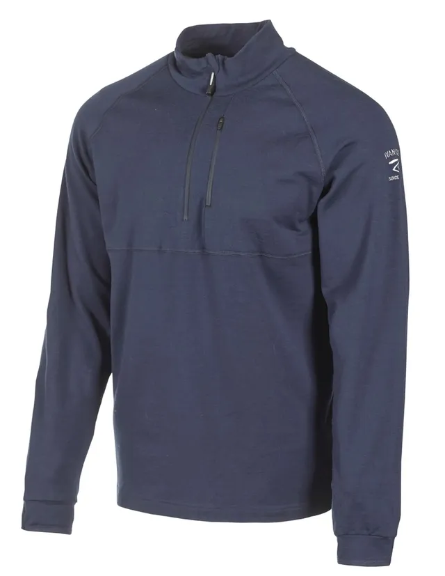 Ivanhoe Underwool Cody Half Zip Thermoshirt Steelblue