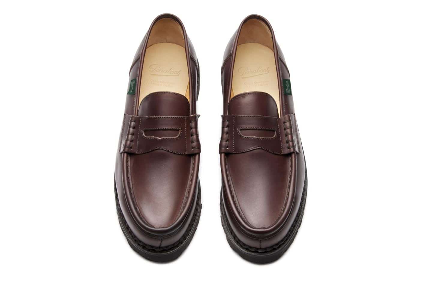 Paraboot Reims Loafer Café Glattleder braun Herrenschuh