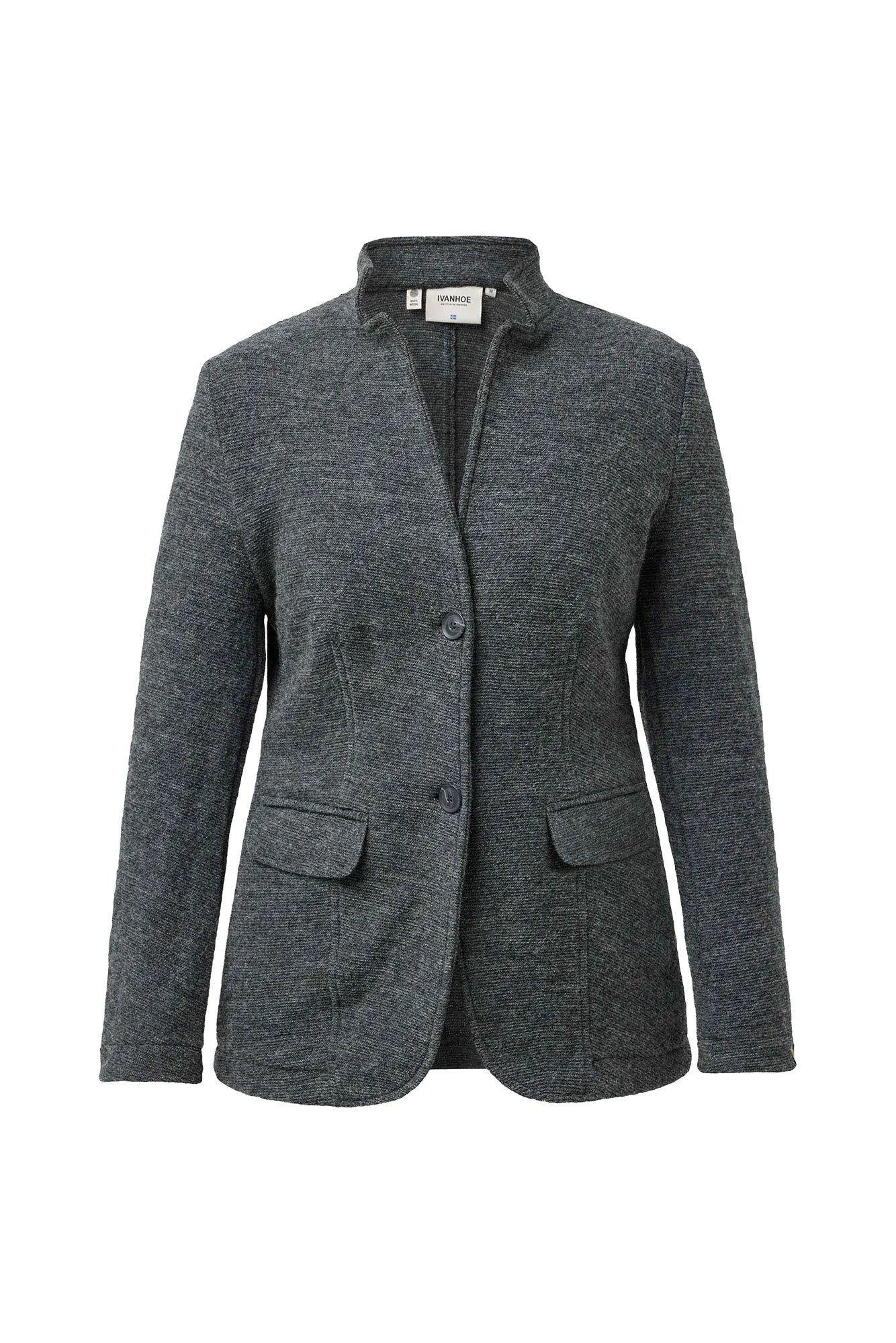 Ivanhoe GY Hyltan Wollblazer Grey 100% Filzwolle
