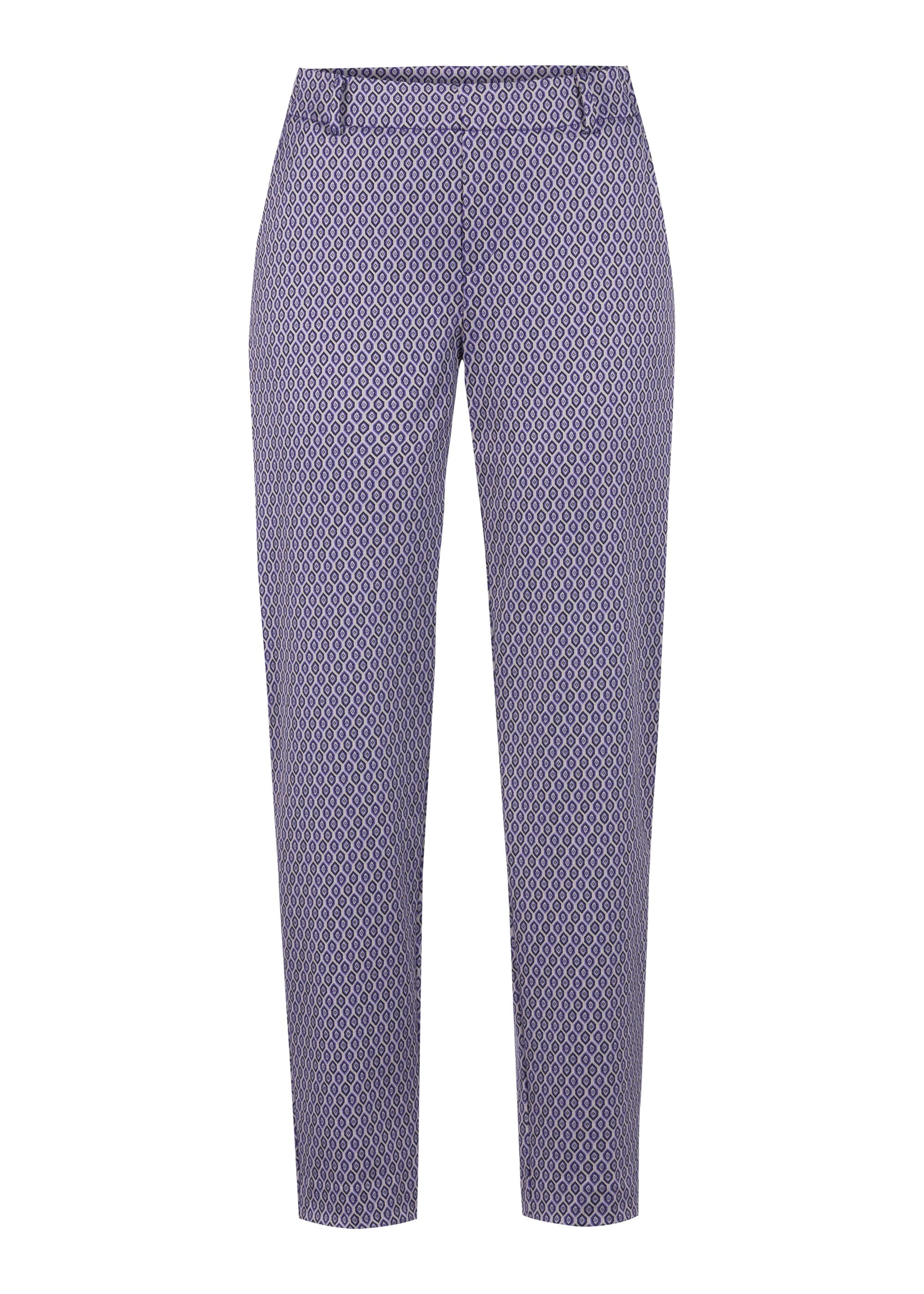 Stehmann Fluor 6/8-Chino Hose amaranth purple