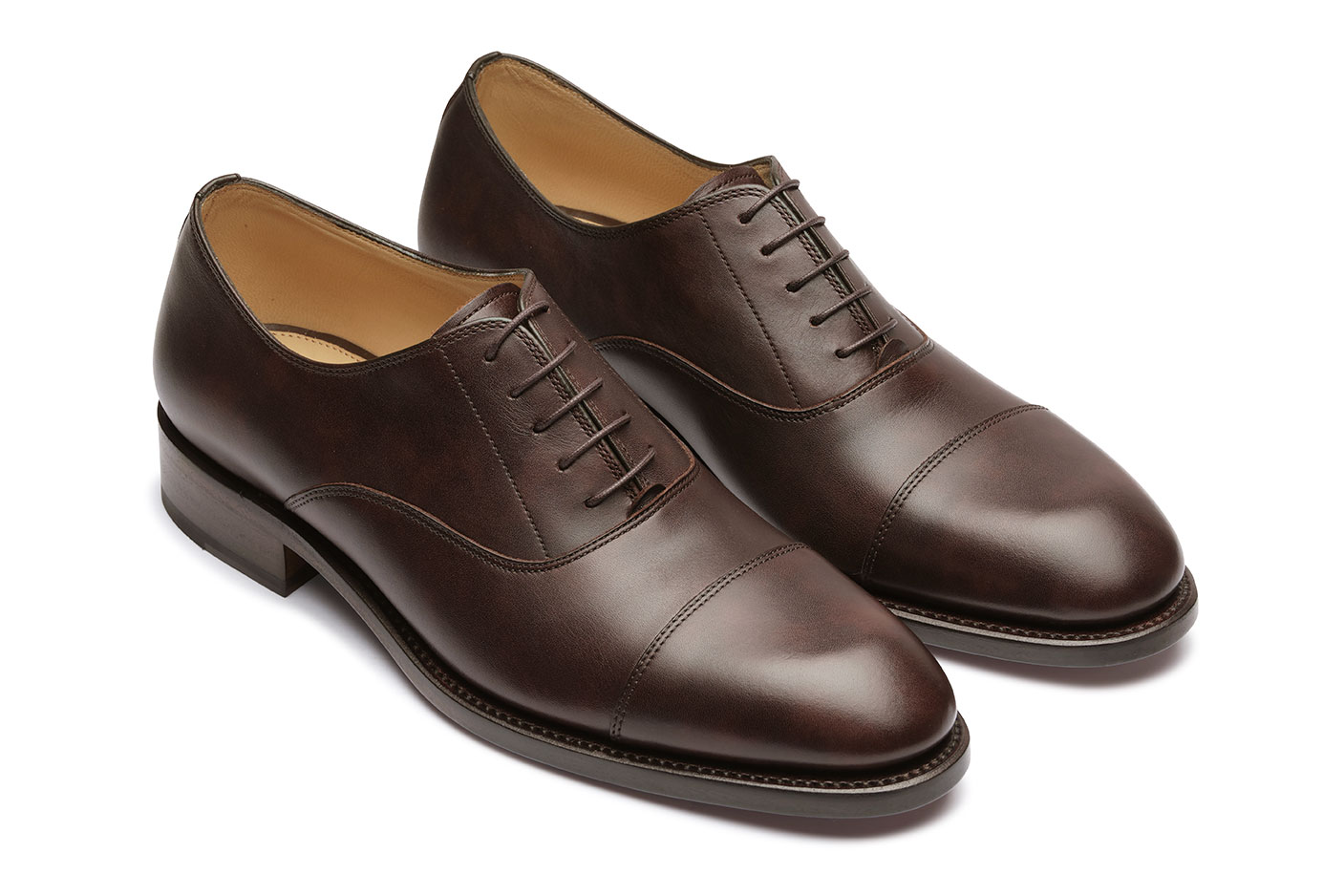 Paraboot Montaigne Oxfordschuhe schwarz Leder