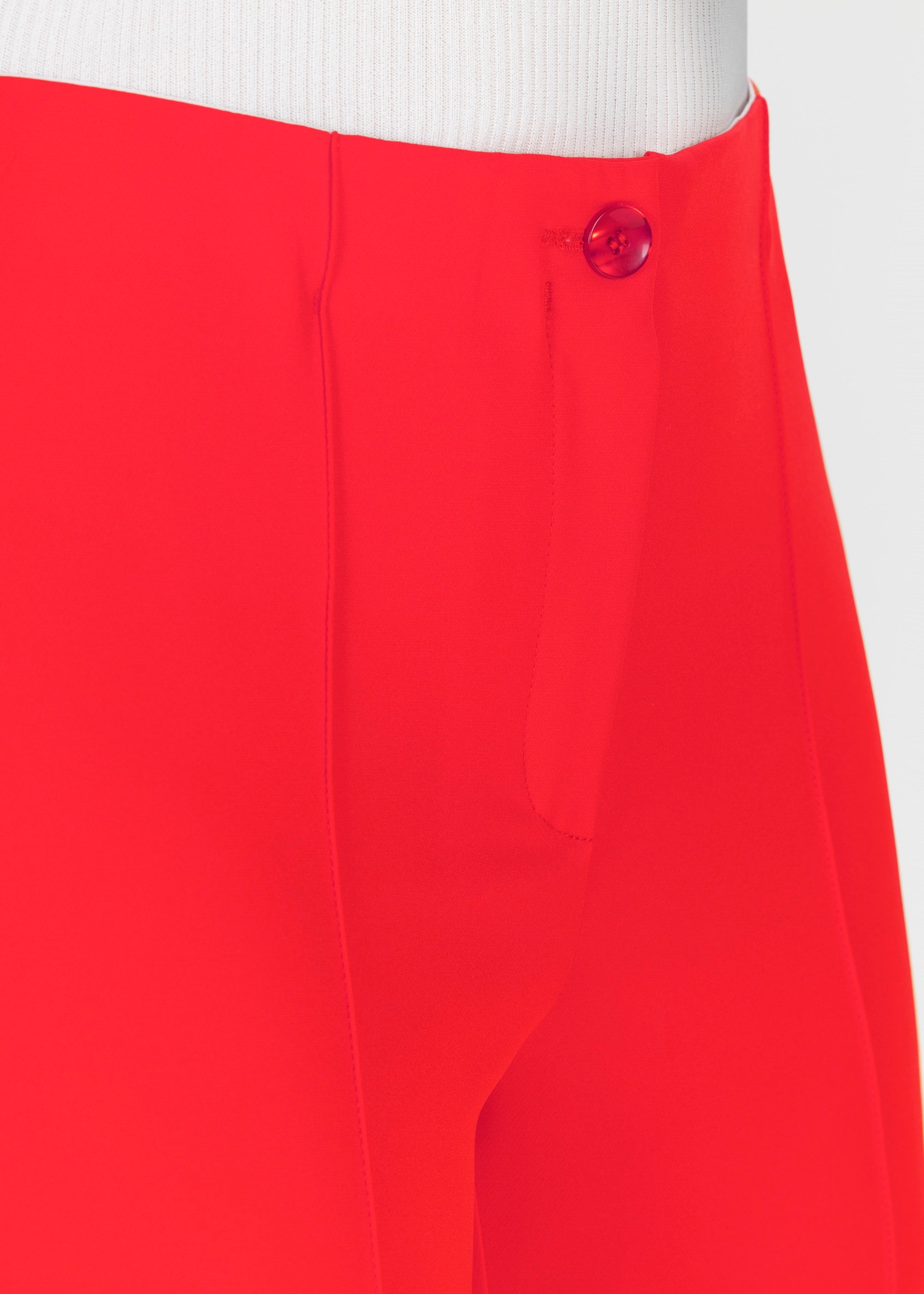 Stehmann Ellsa Slim Fit Hose rot 7/8 Schlitz
