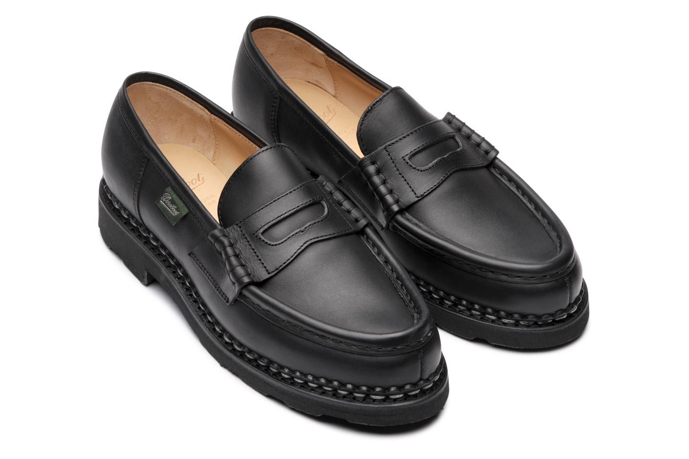 Paraboot Orsay Loafer Leder Noir Glattleder