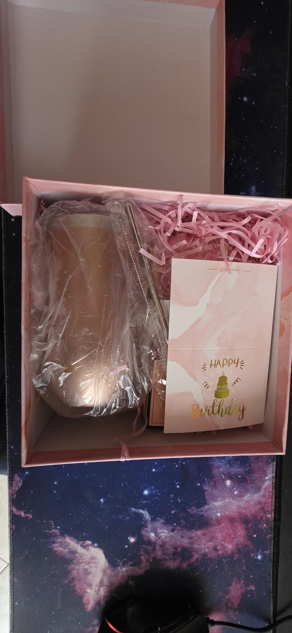 YYDSXK 40. Geburtstag Weinbecher Geschenkset Edelstahl 16oz