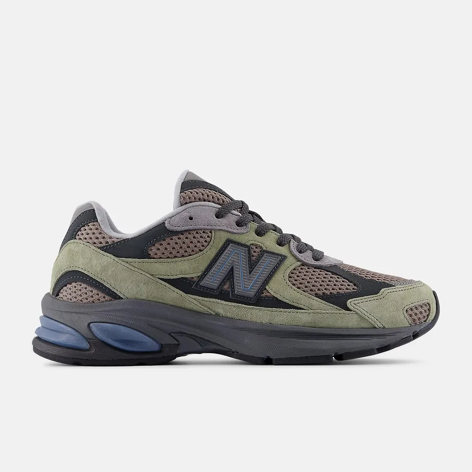 New Balance 2010 Sneaker Grün Braun Nubuk ABZORB