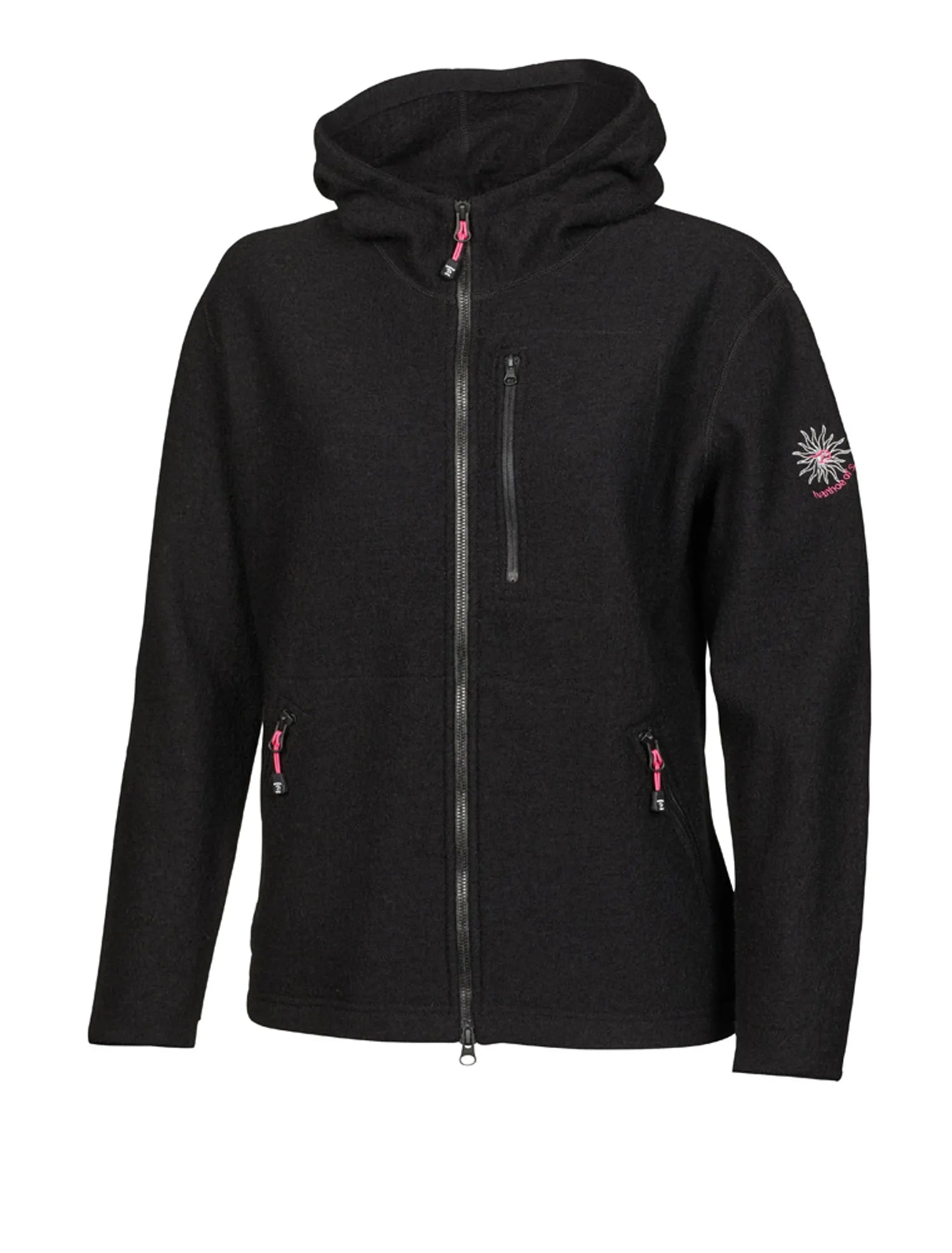 Ivanhoe Tara Hood Hoodie Schwarz 36 98% Wolle