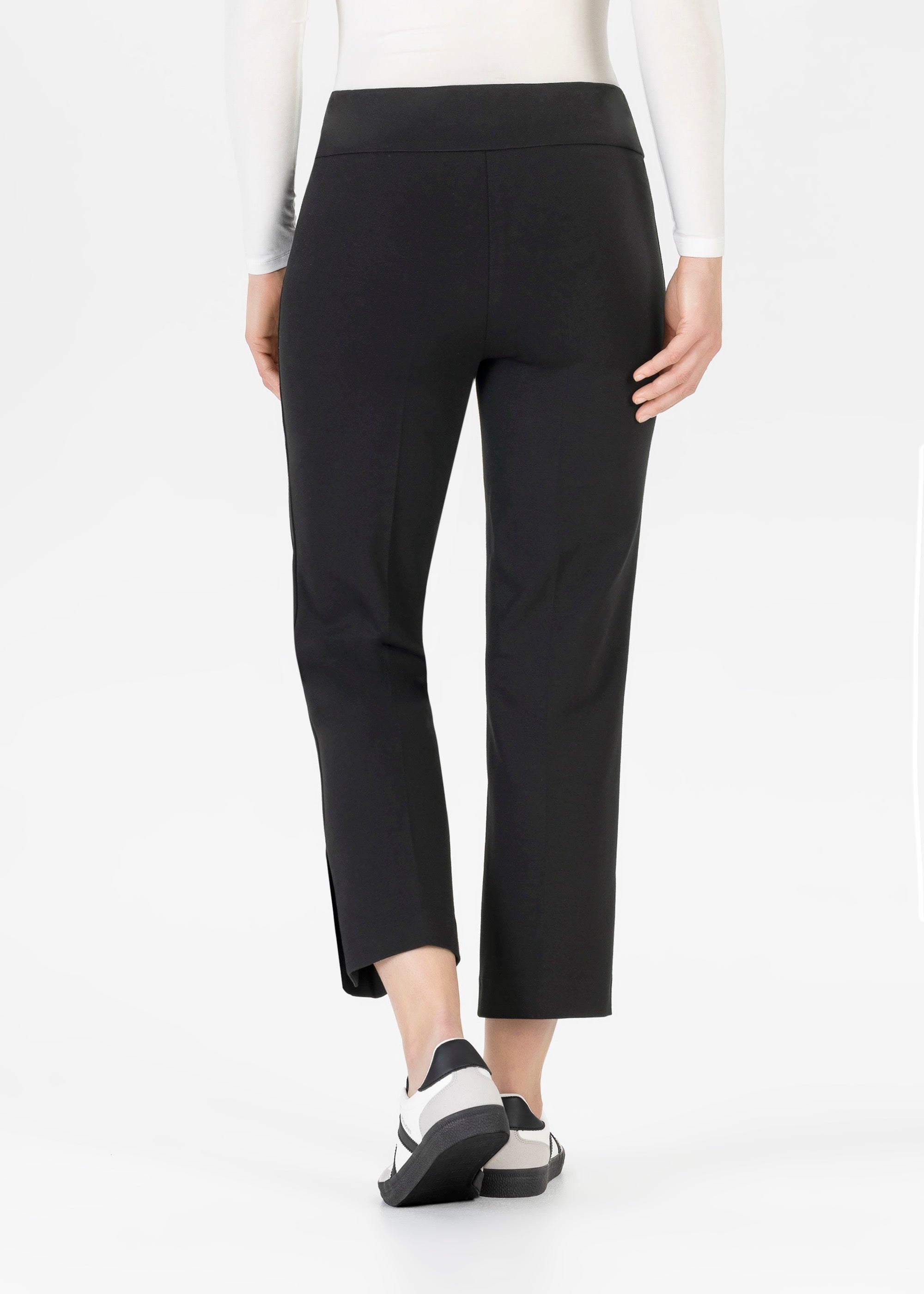Stehmann Ina 6/8-Hose schwarz Jersey