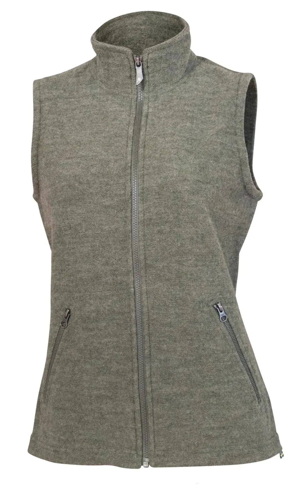 Ivanhoe Flora Vest Wollweste Lichen Green 60% Wolle
