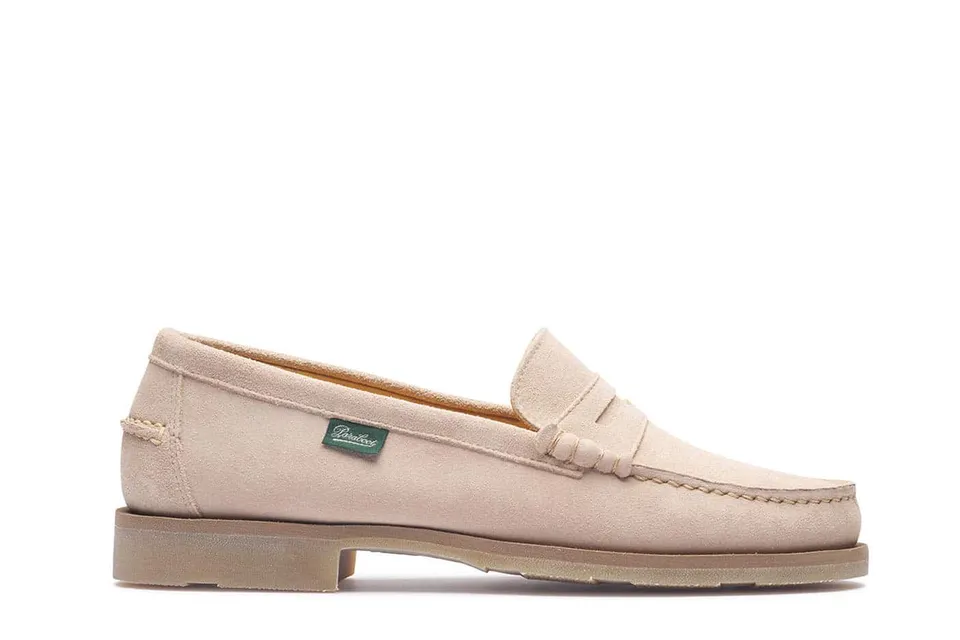 Paraboot Coraux Chasse Loafer honig Veloursleder