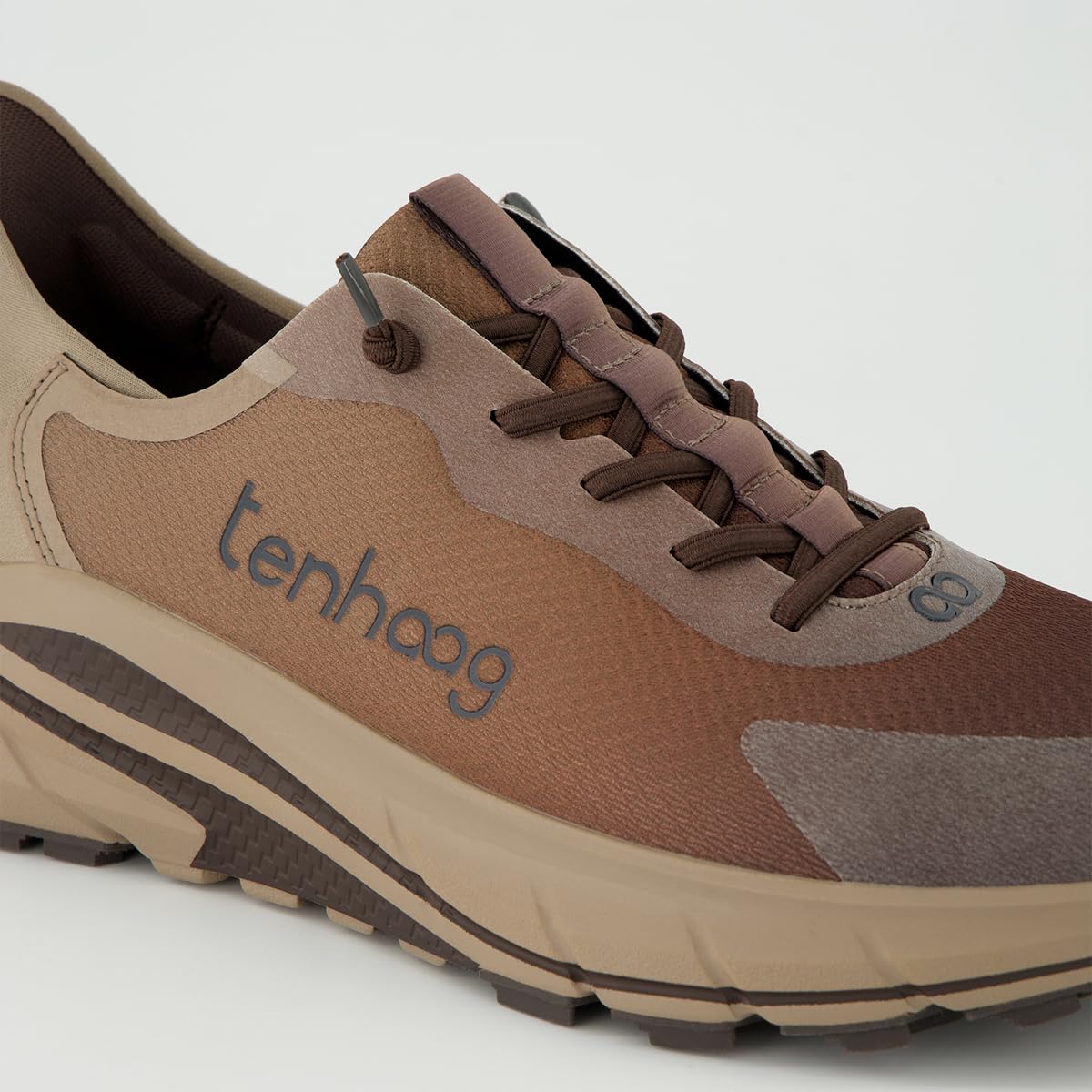 tenhaag strikehaag Sneaker Braun 48 EU Textil Grip