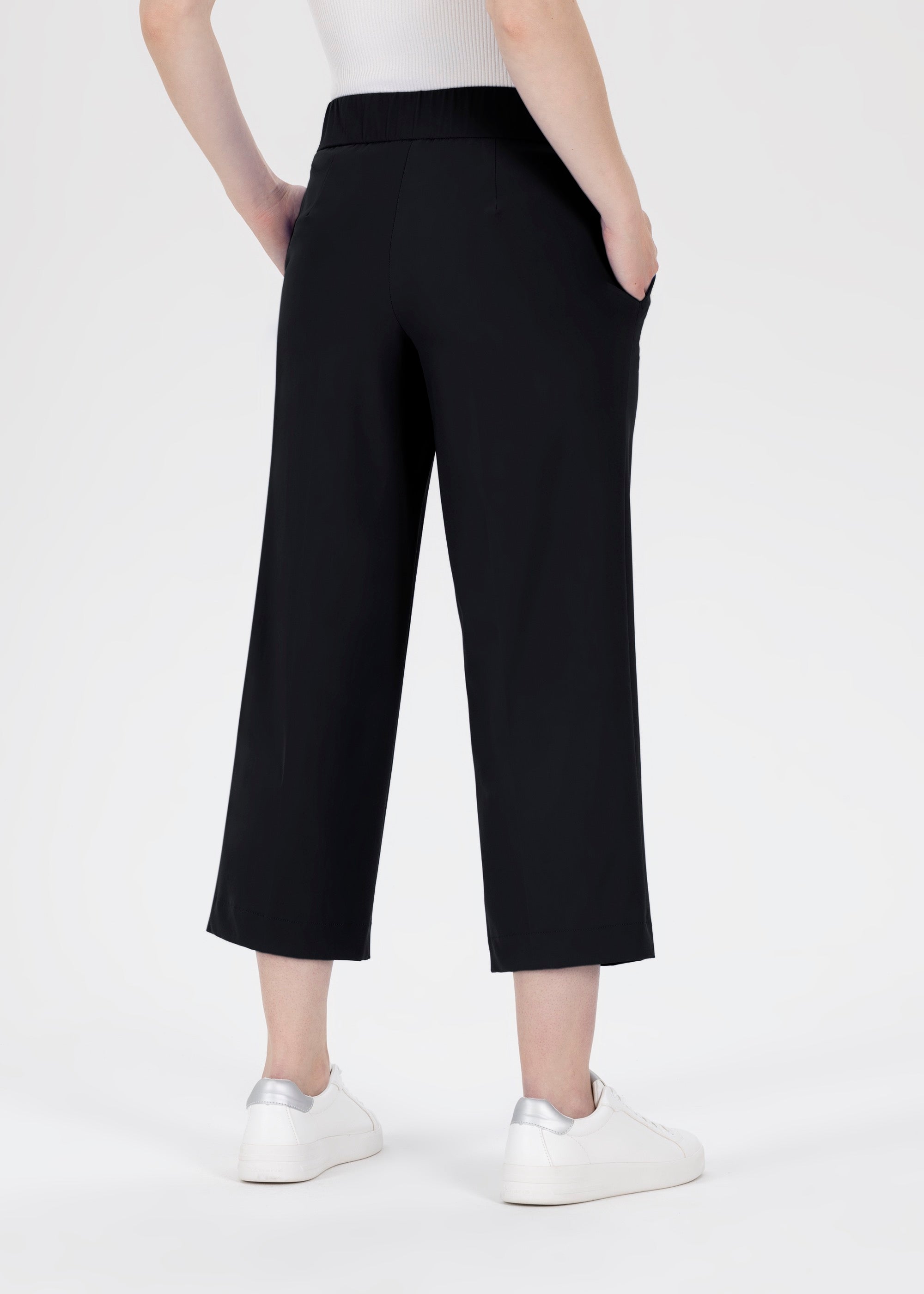 Stehmann Hamatit Culotte Hose schwarz HighTec Jersey weites Bein