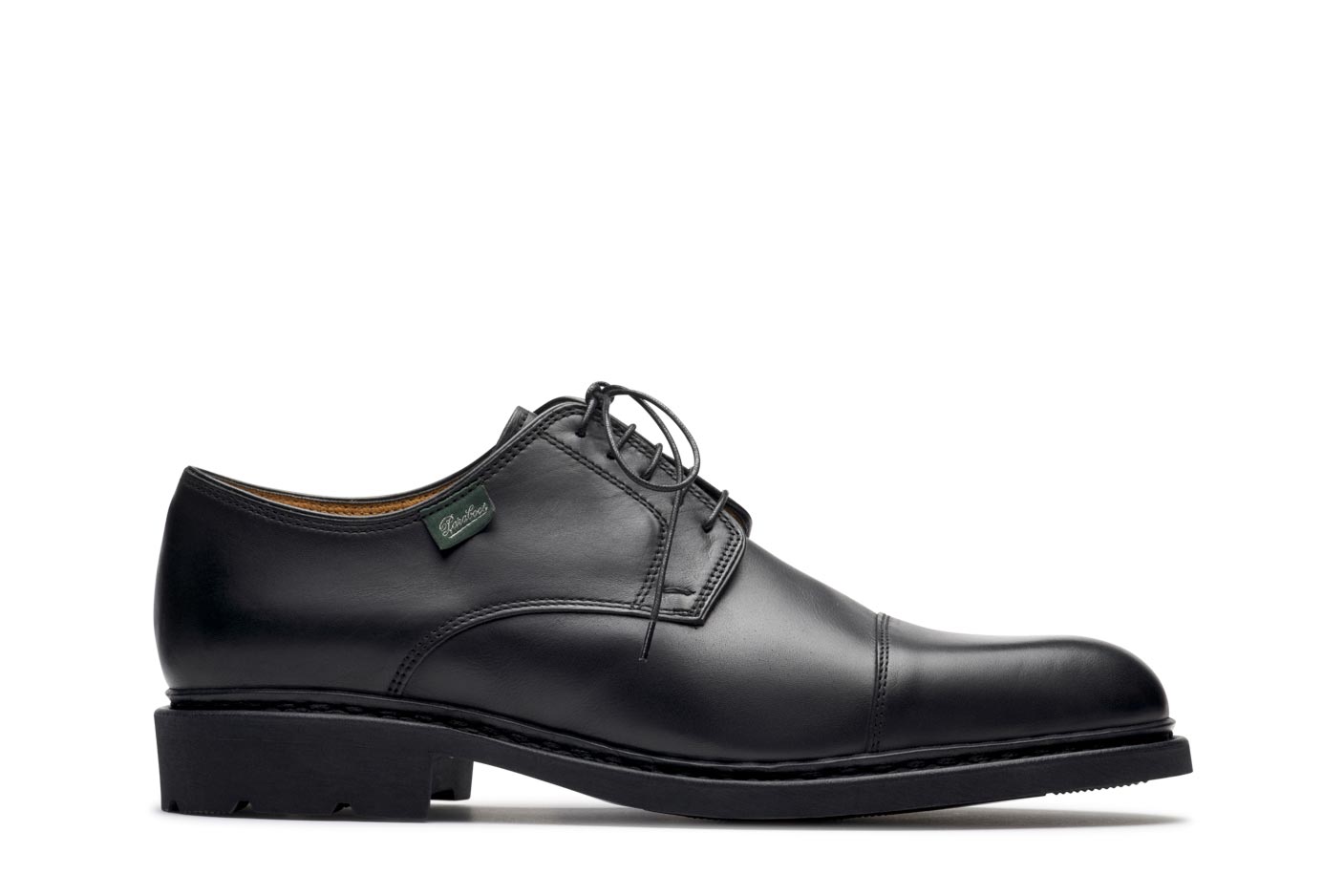 Paraboot Dickens Galaxy Derby Schwarz Glattleder