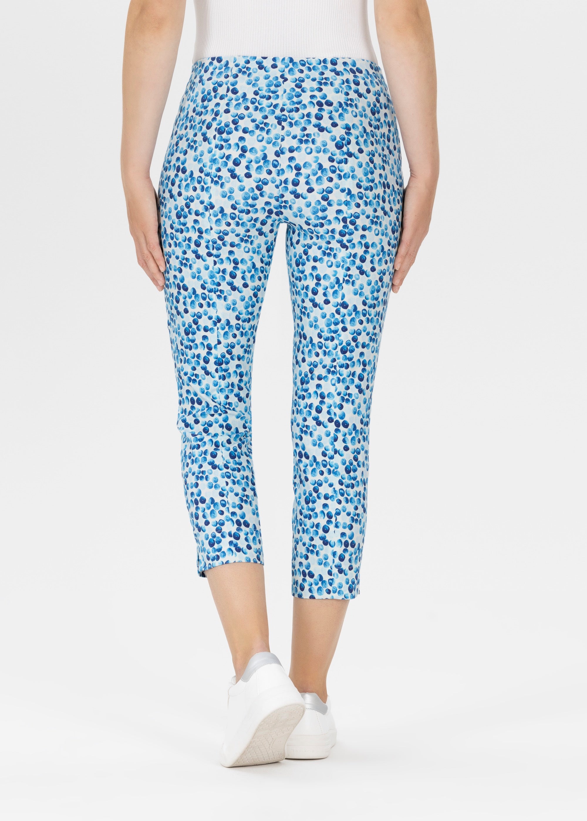 Stehmann Loli 6/8-Hose diva blue Gr.38 Slim Fit