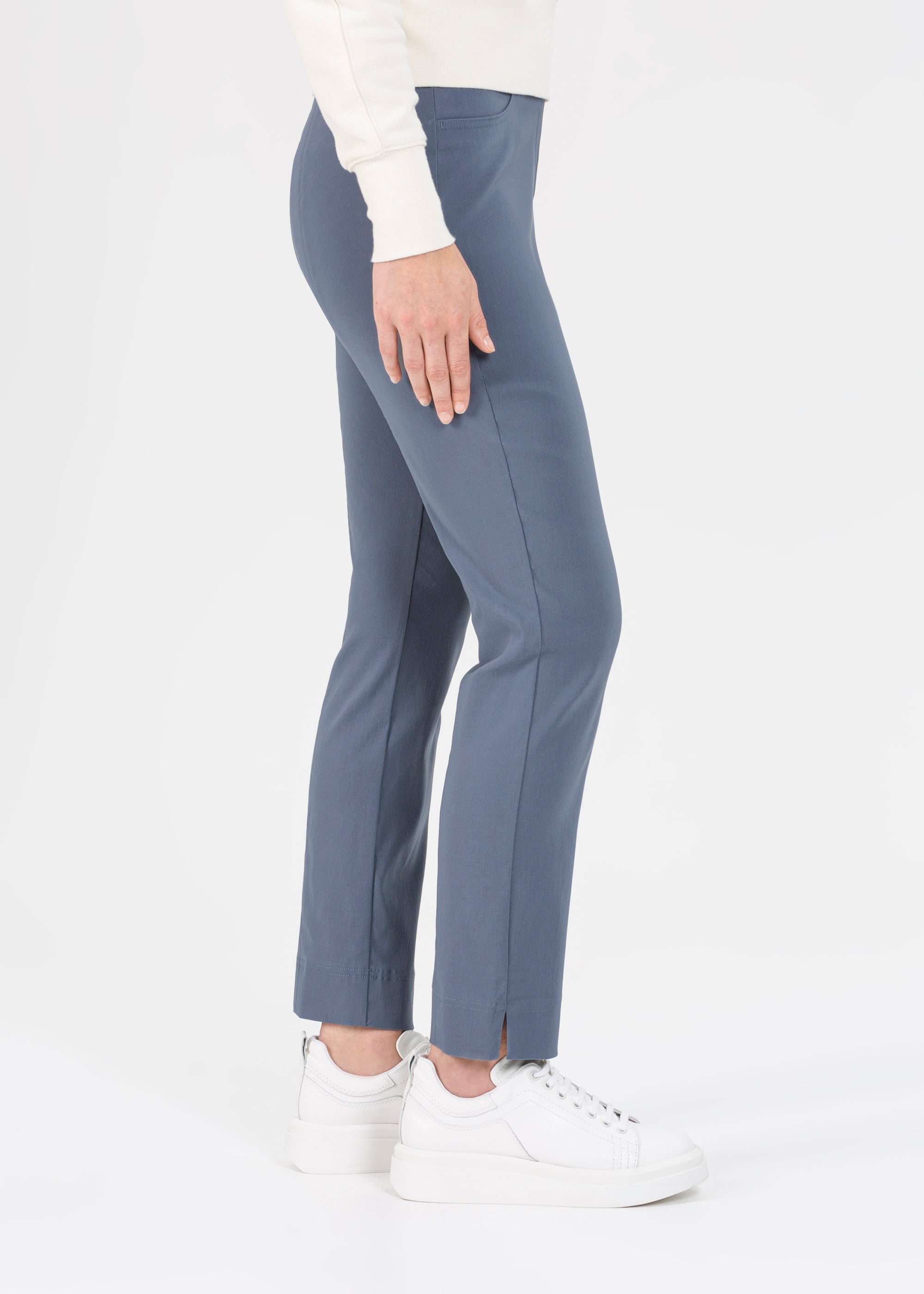 Stehmann Loli Slim Stretchhose bering sea Knöchel