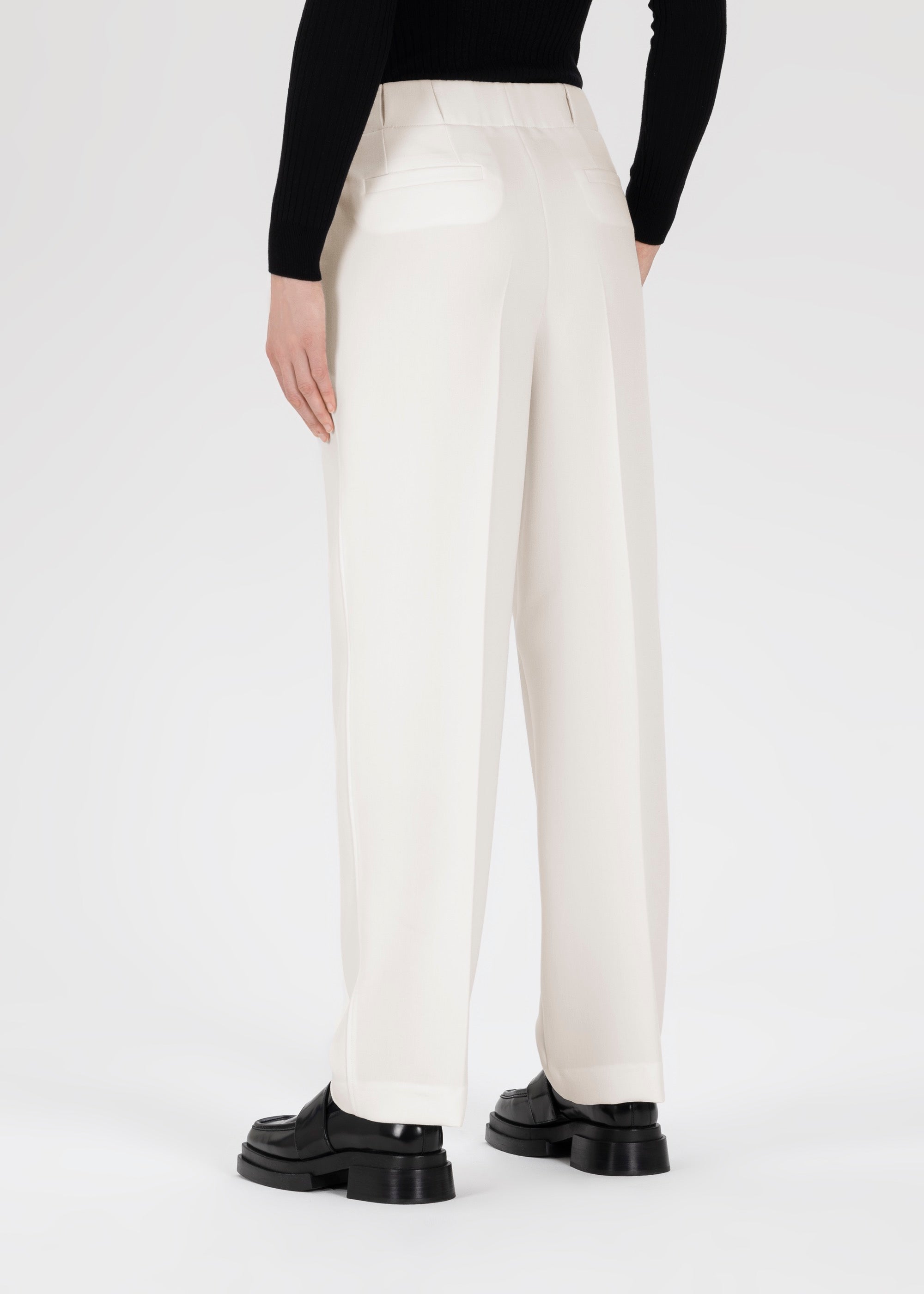 Stehmann Juls Relaxed Fit Hose winter-white 34