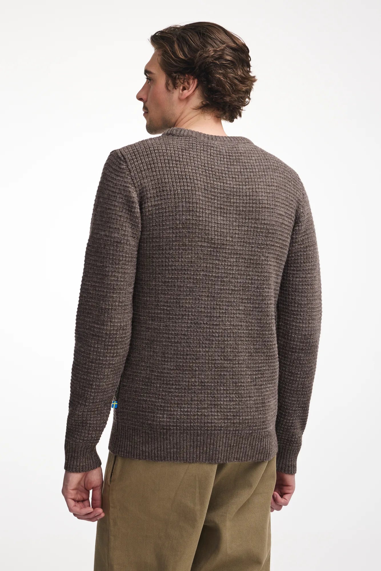Ivanhoe NLS Petal Male Wollpullover Nutmeg S 100% Wolle