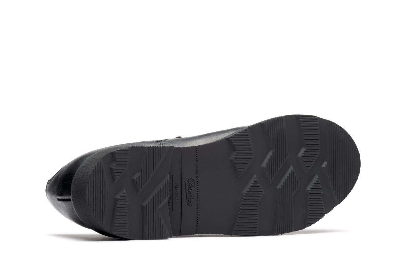 Paraboot Chambord Griff II Derby schwarz Glattleder