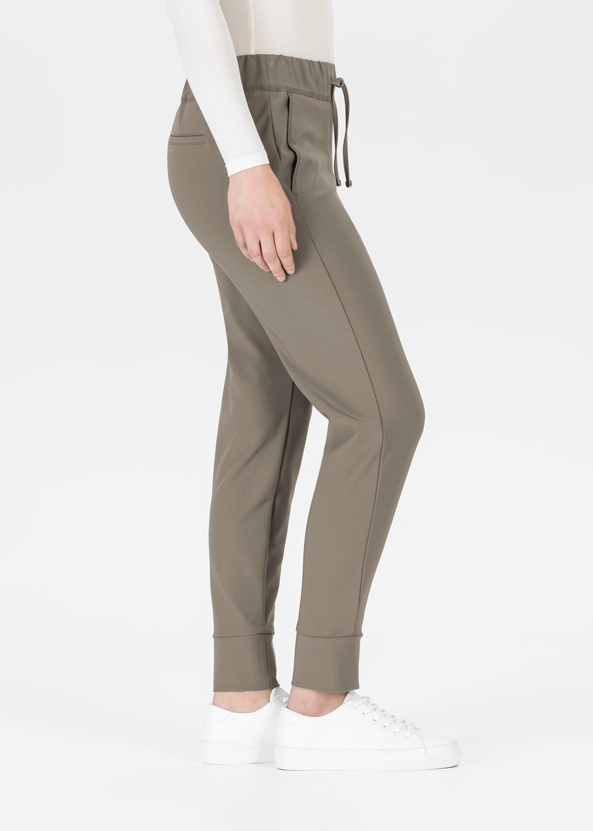 Stehmann Roxana Jogpants HighTec Bi-Stretch green weed