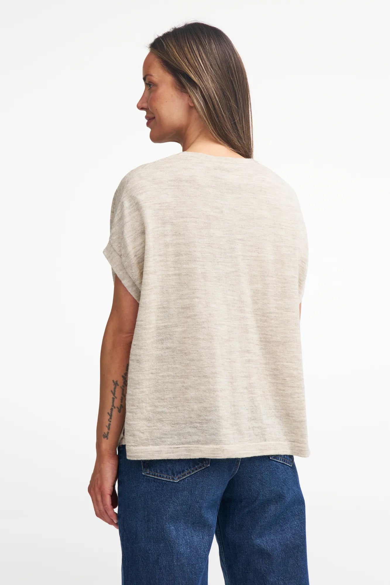 Ivanhoe NLS Poppy Poncho Nutmeg 100% Wolle Damen