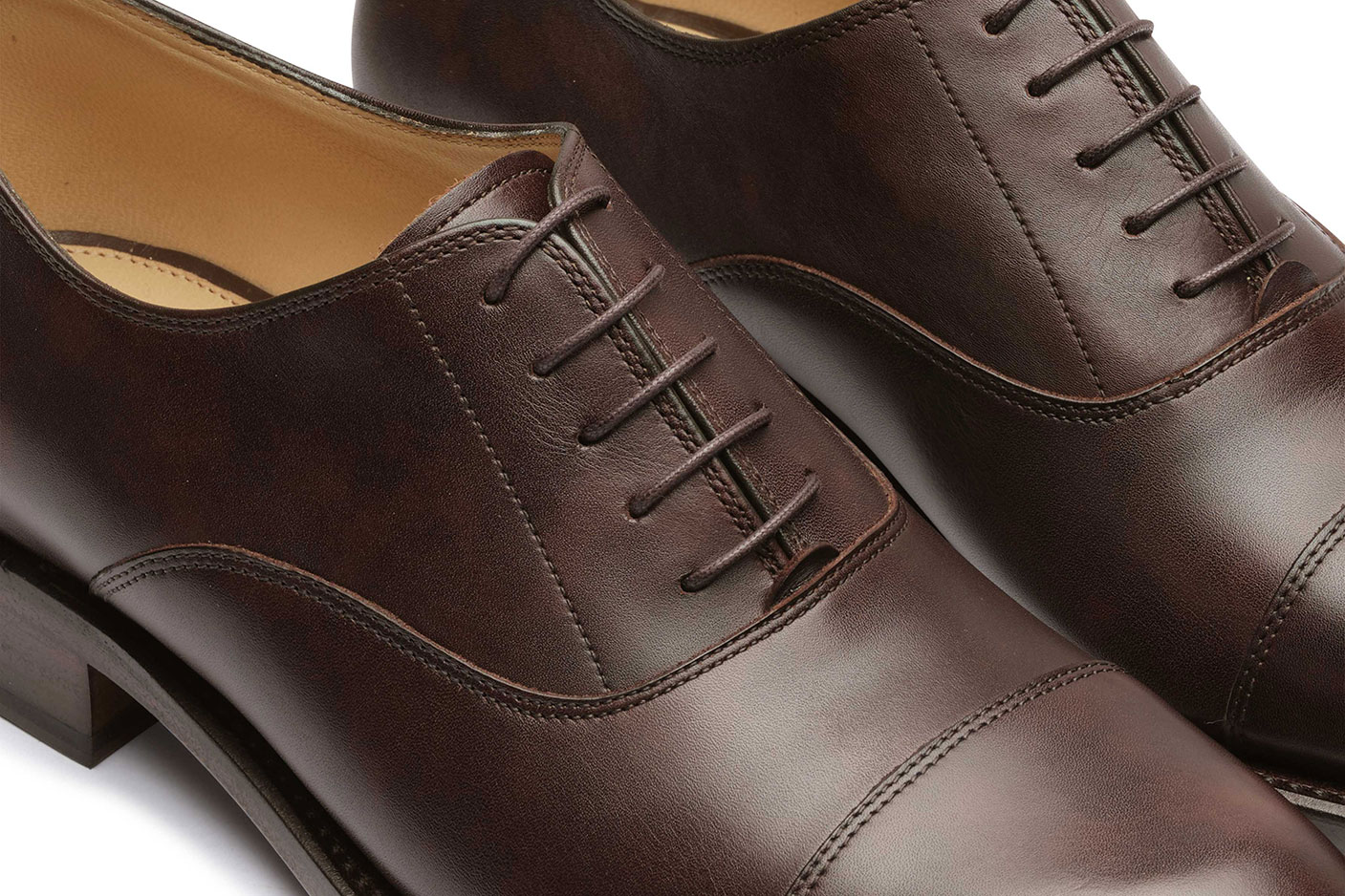 Paraboot Montaigne Oxfordschuhe schwarz Leder