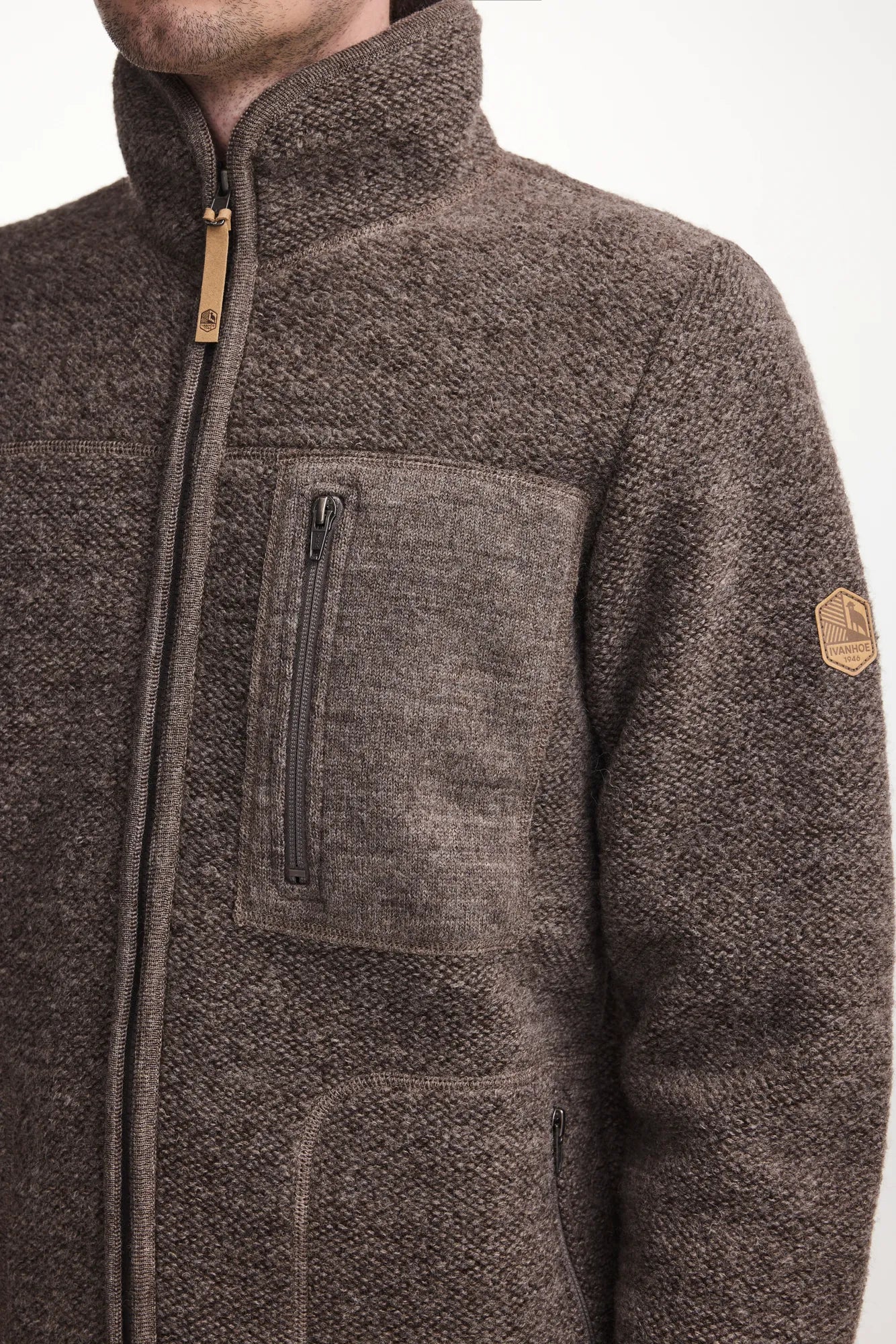 Ivanhoe 1946 Jacket Wolljacke Nutmeg Unisex 100% Wolle