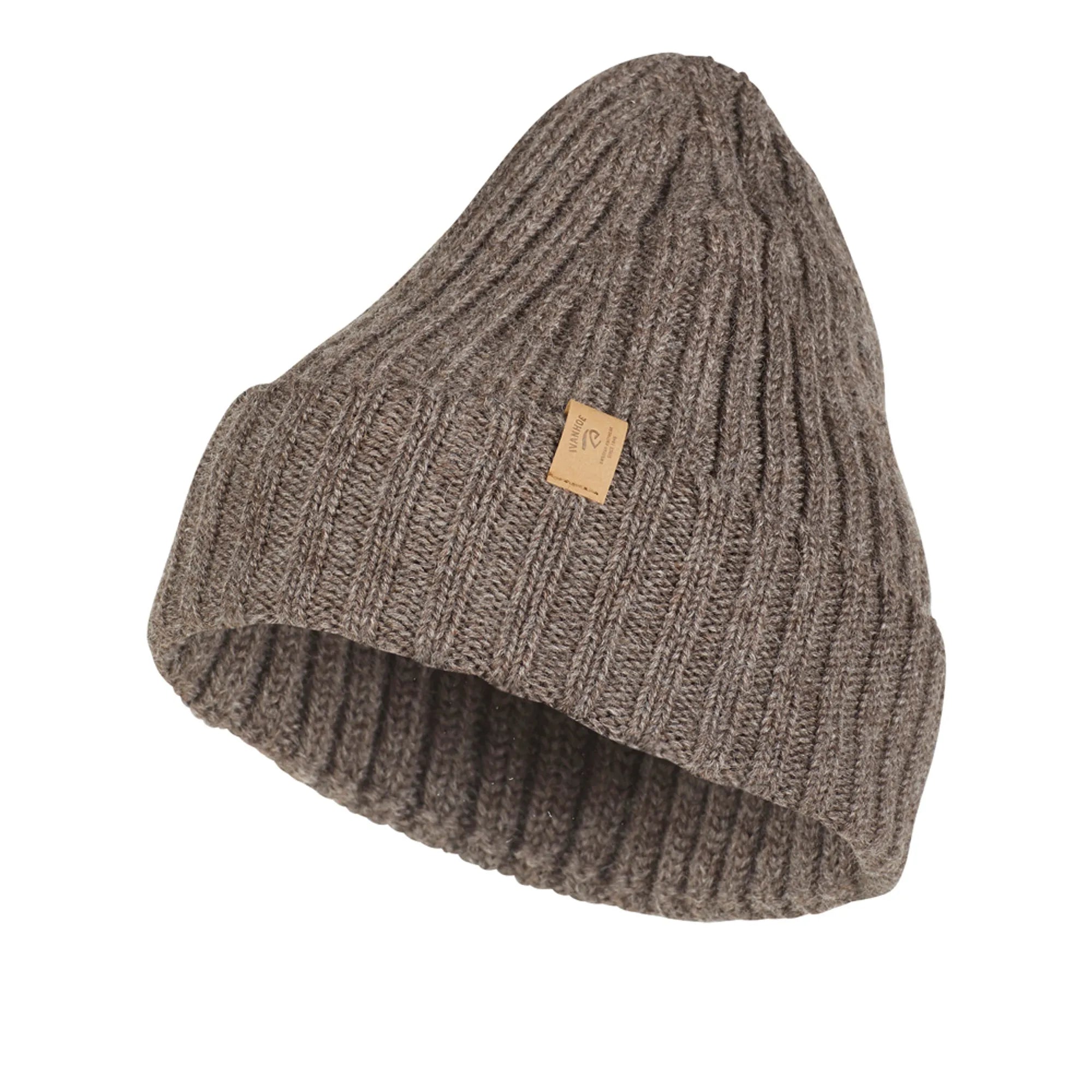 Ivanhoe NLS Rib Hat Wollmütze Nutmeg One Size 100% Wolle