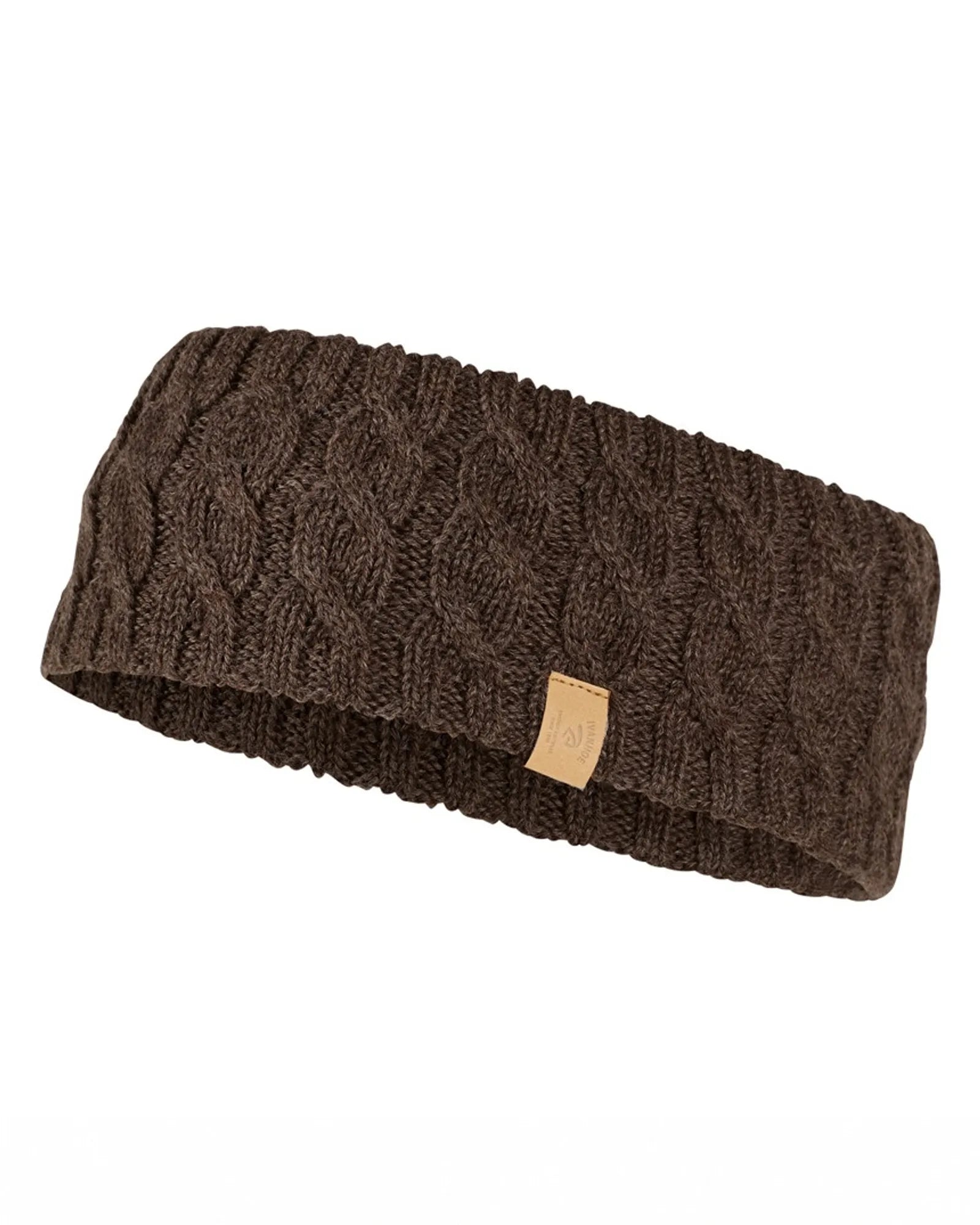 Ivanhoe NLS Cable Stirnband Coffee Bean 100% Wolle