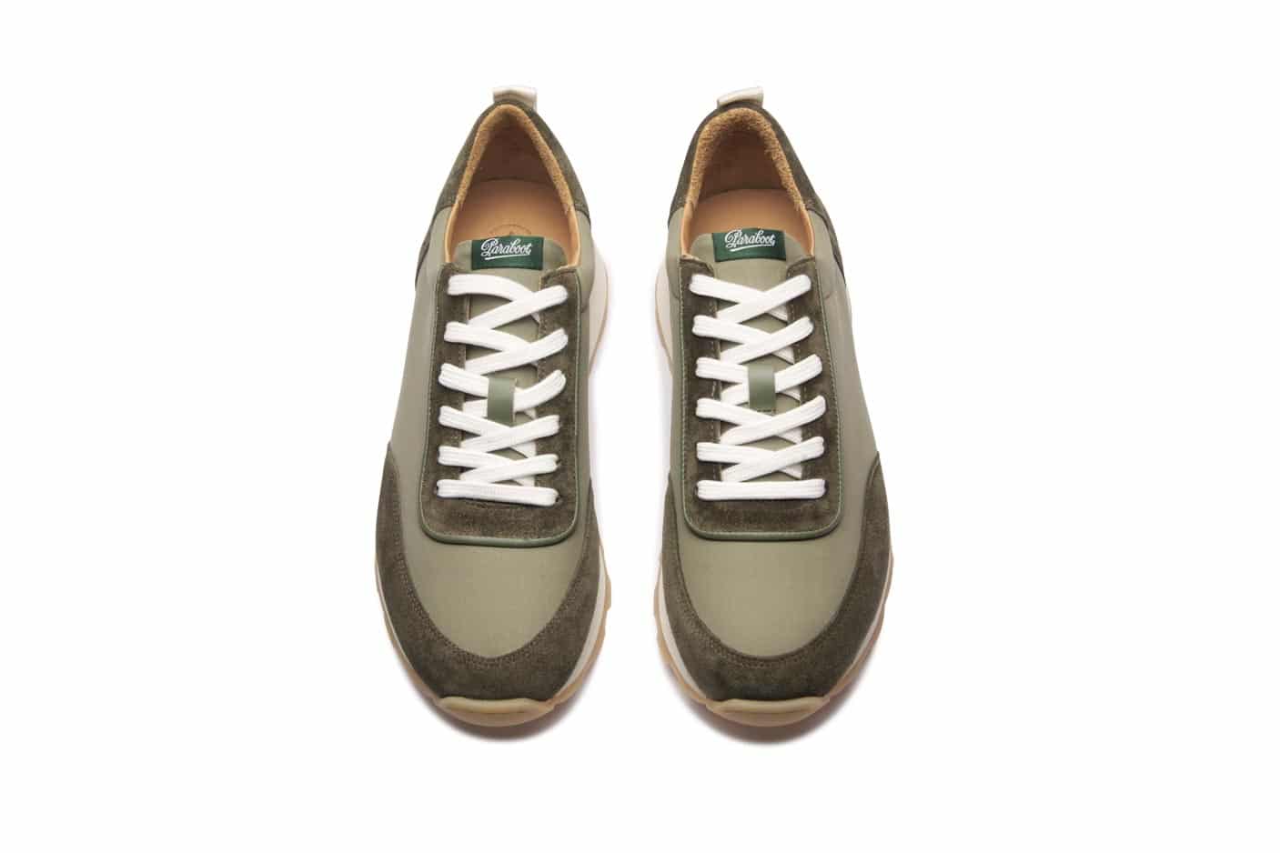 Paraboot Sneakers Cosmos Distance Sneaker Weiß Miel Kaki