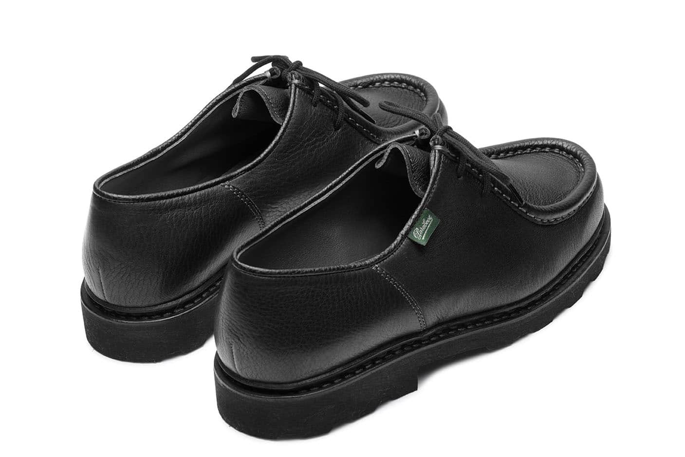 Paraboot Michael Marche Derby Schwarz Hirschleder