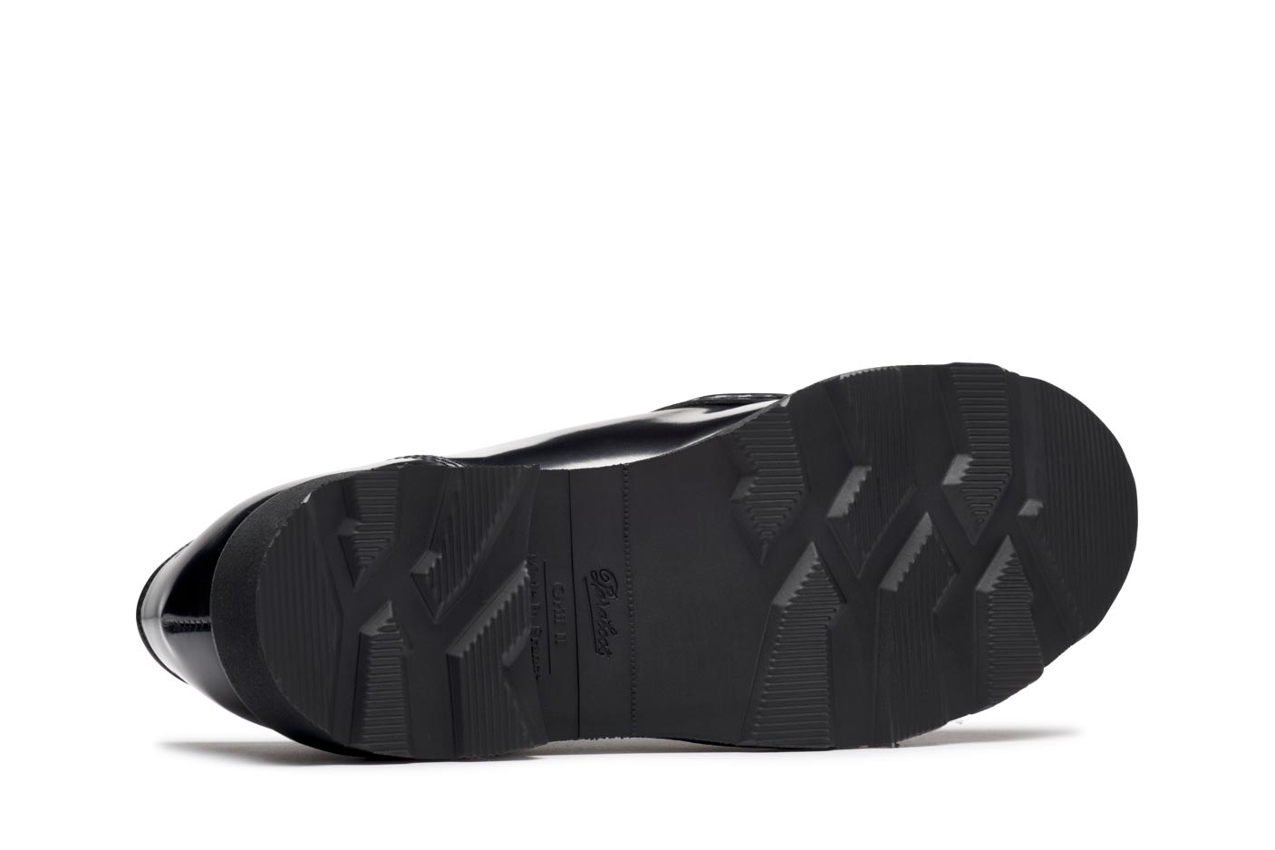 Paraboot Michael Derby Griff Noire Gloss Schwarz