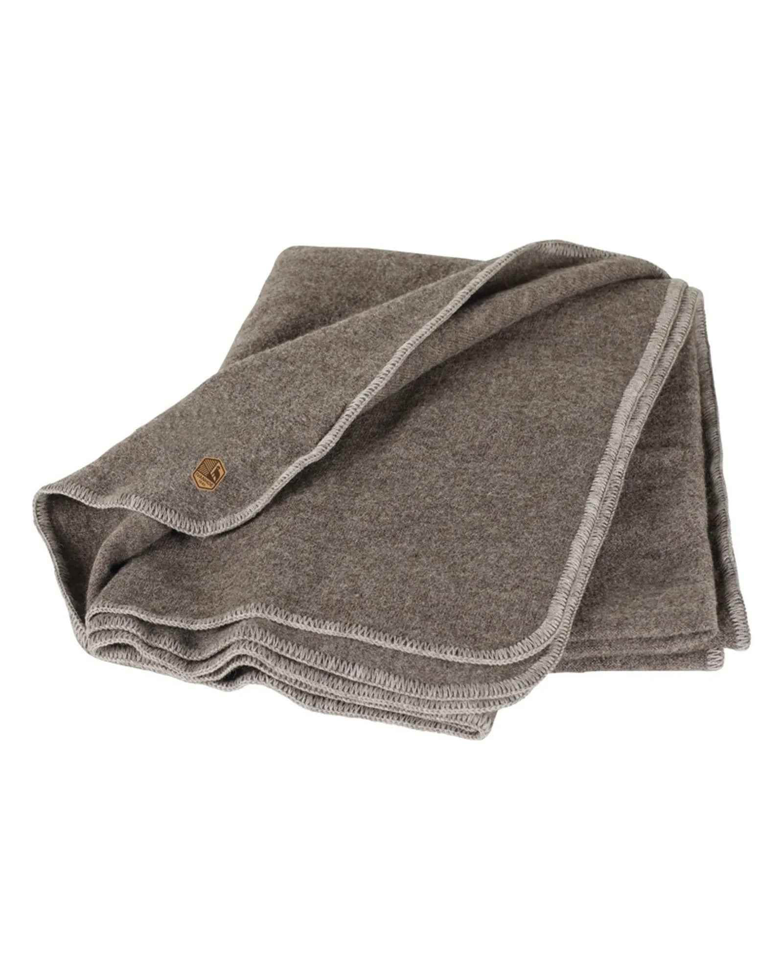 Ivanhoe NLS Blanket Solid Wolldecke Nutmeg 120x190