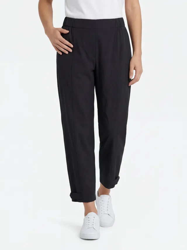Stehmann Oliveira 7/8-Hose schwarz Cotton