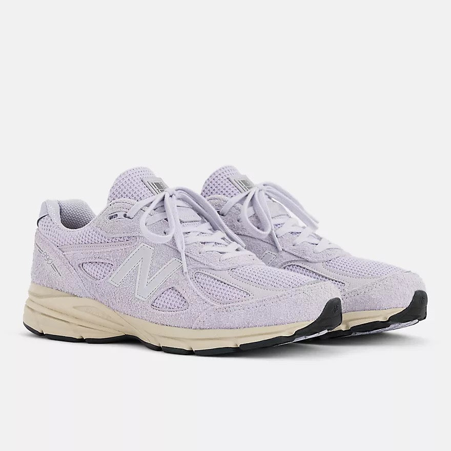New Balance 990v4 Sneaker Grey Violet Timberwolf Made in USA