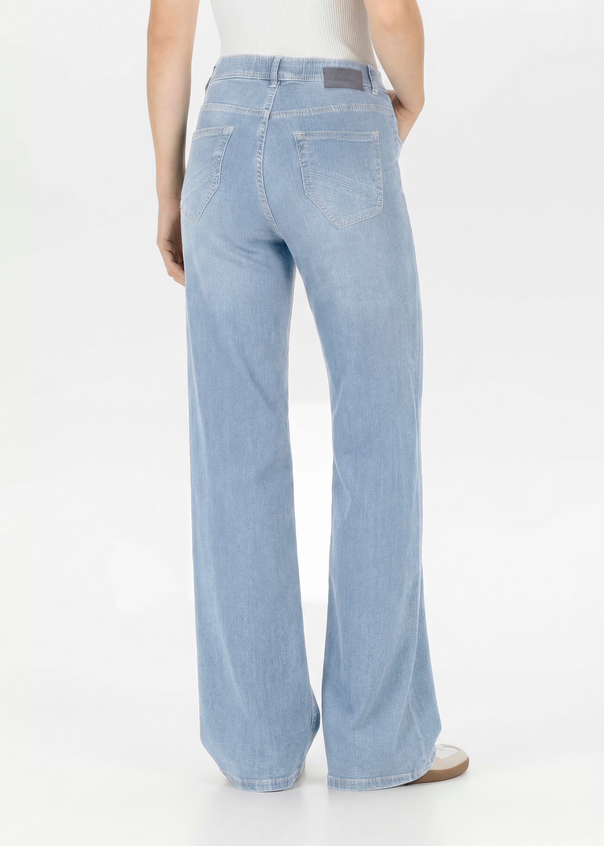 Stehmann Melli Relaxed Fit Jeans ice blue Wide Leg