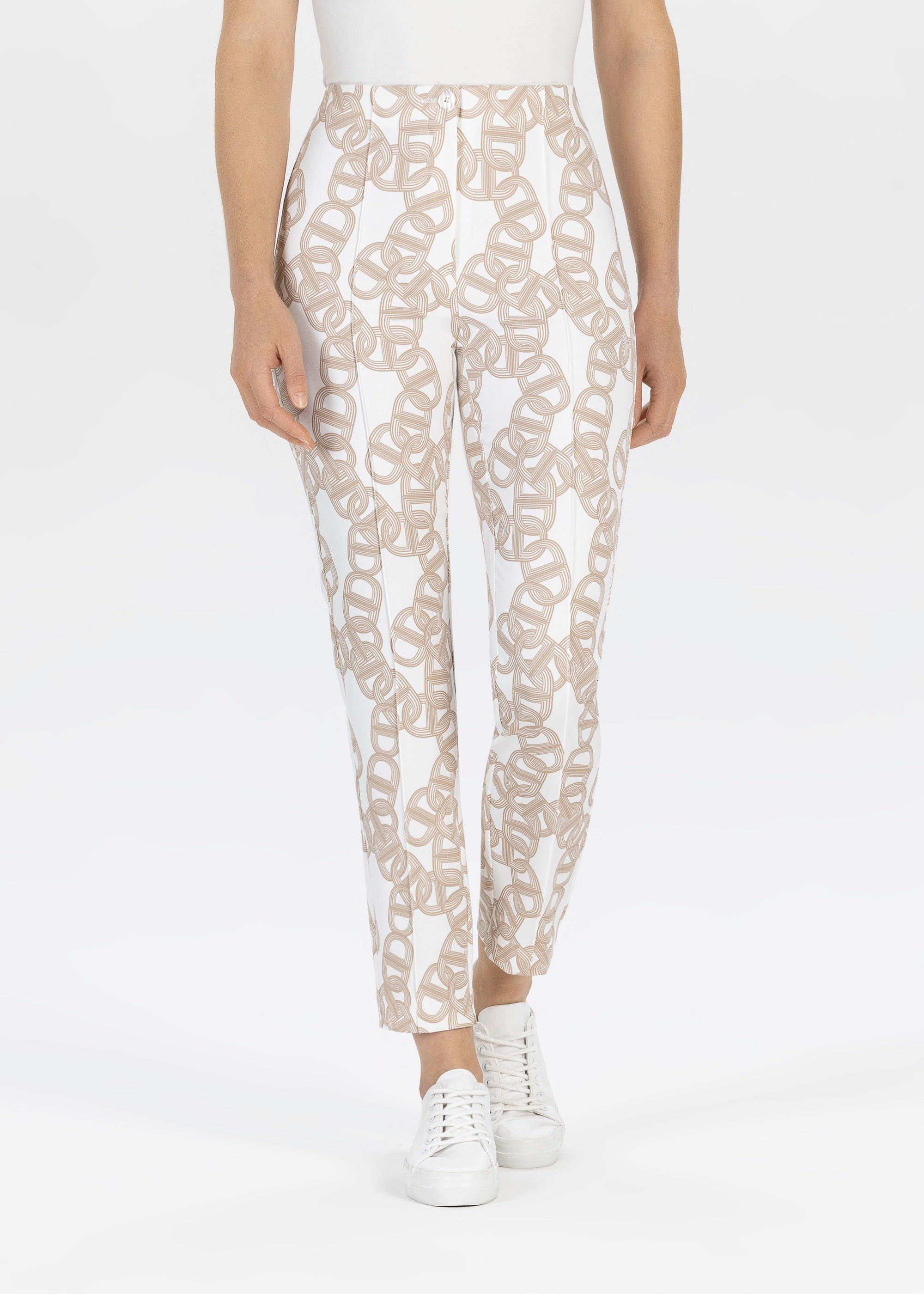 Stehmann Ellsa Slim Fit Hose camel light 34 7/8-Länge