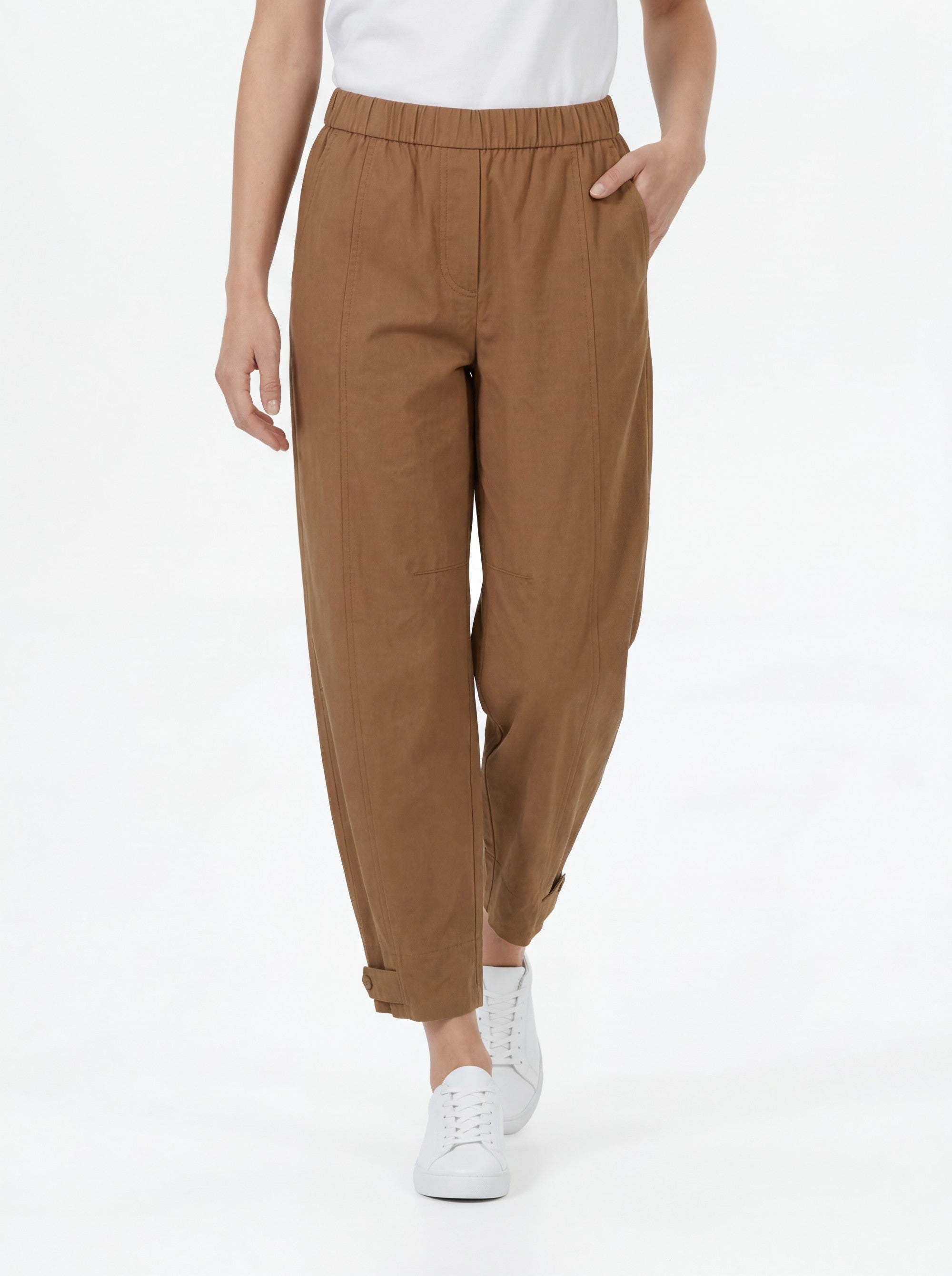 Stehmann Oliveira 7/8-Hose latte macchiato Cotton