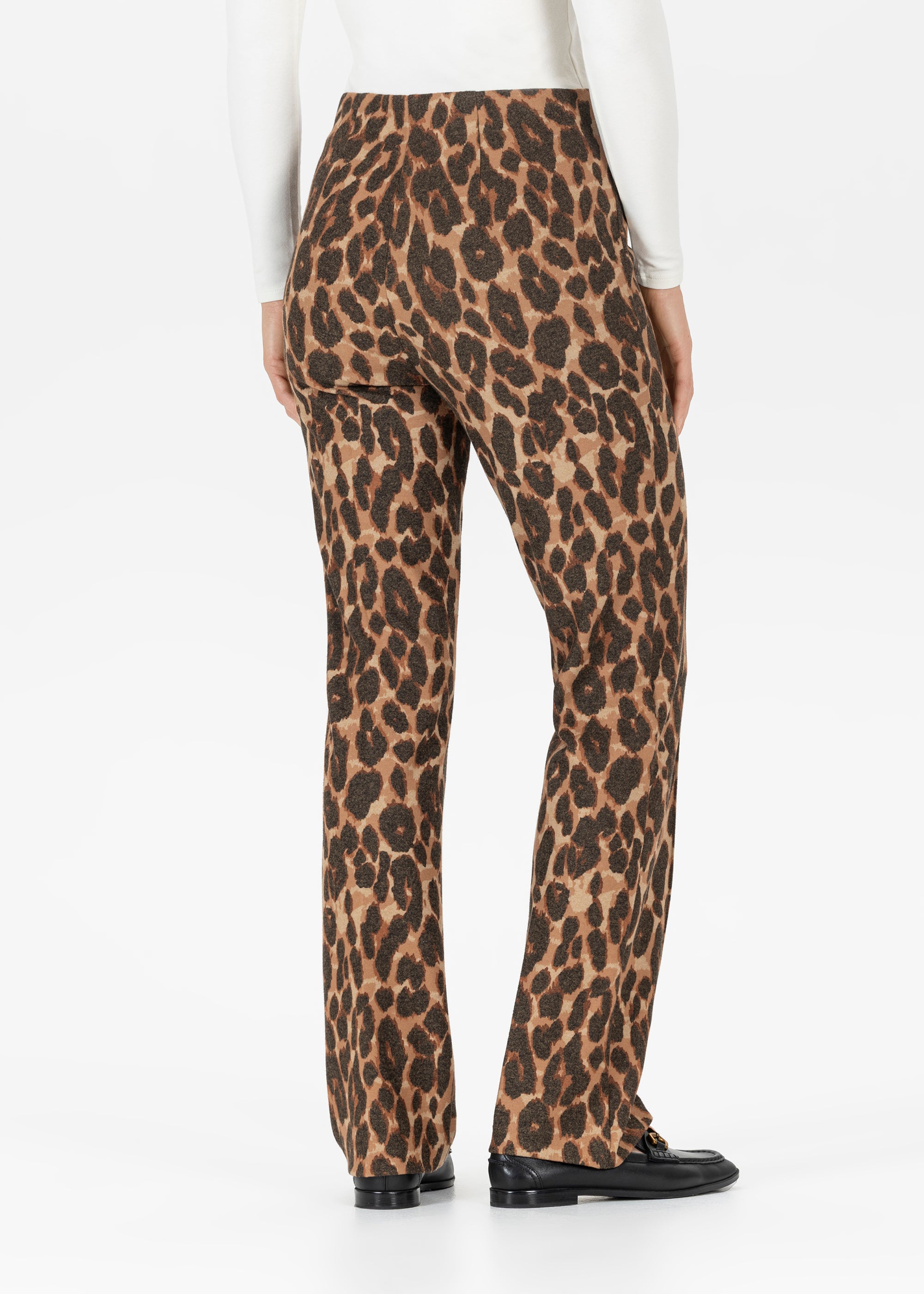 Stehmann Leni 7/8-Hose Straight tiger Leo Jersey