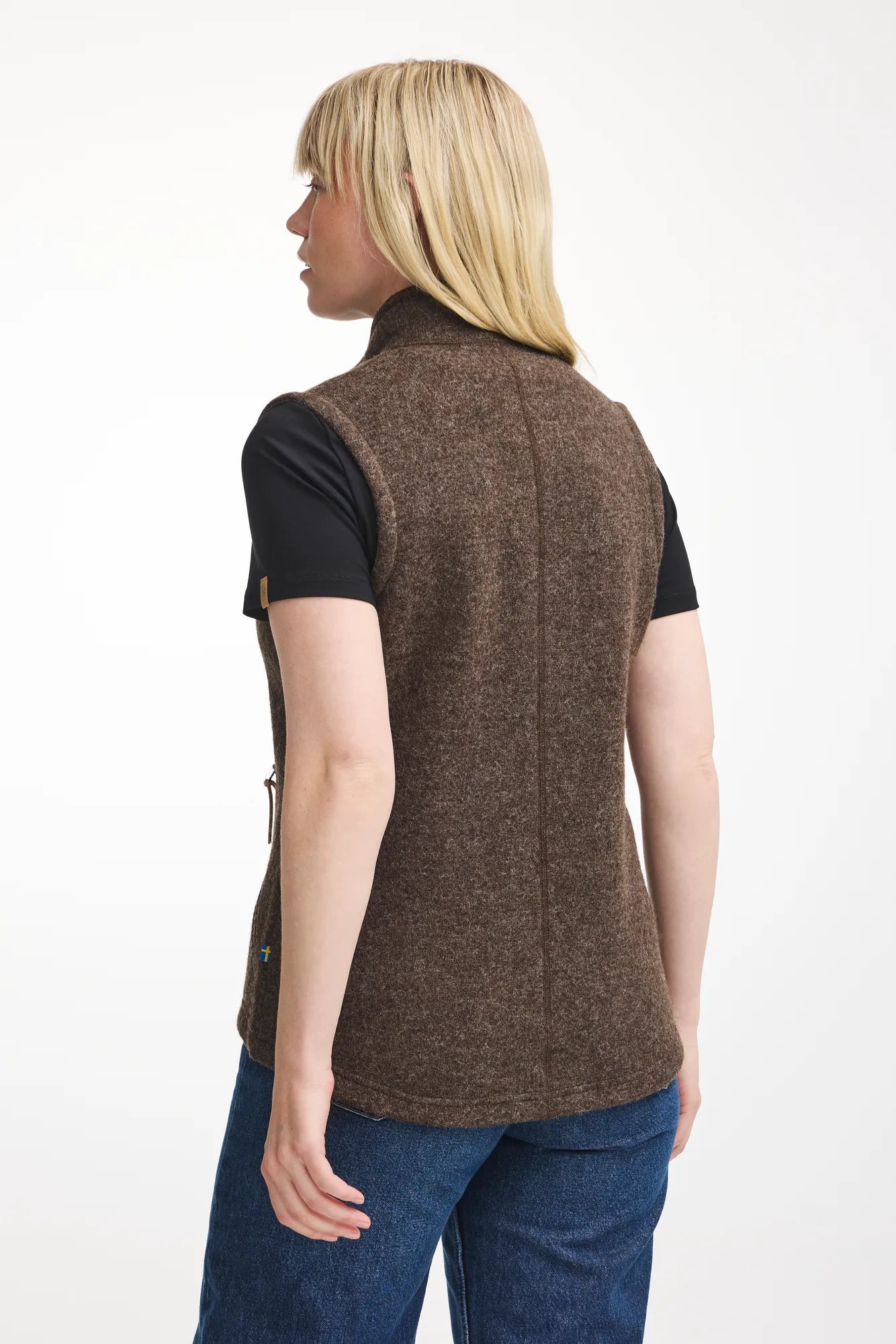 Ivanhoe NLS Coco Vest Weste Chocolate 100% Wolle