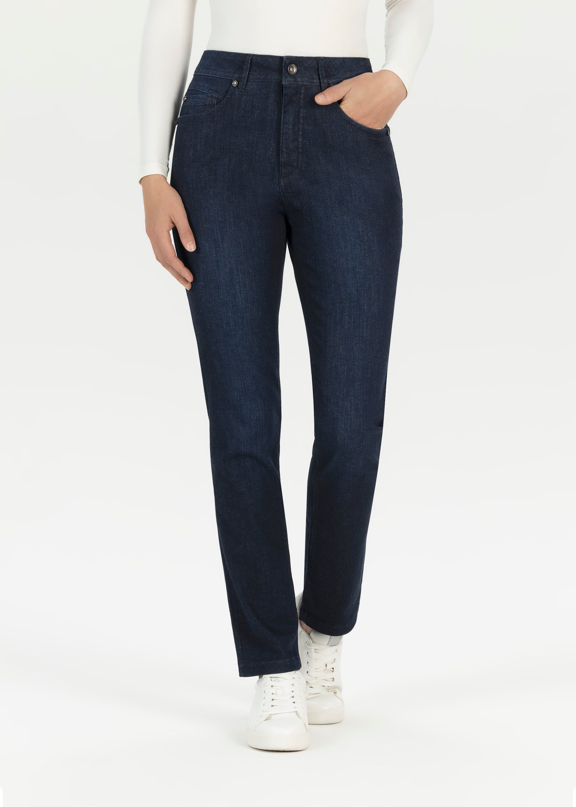 Stehmann Mellina 5-Pocket Jeans dark eclipse Powerstretch