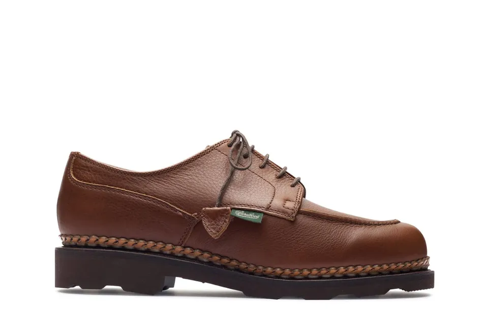 Paraboot Chamade Griff Derby Braun Veloursleder