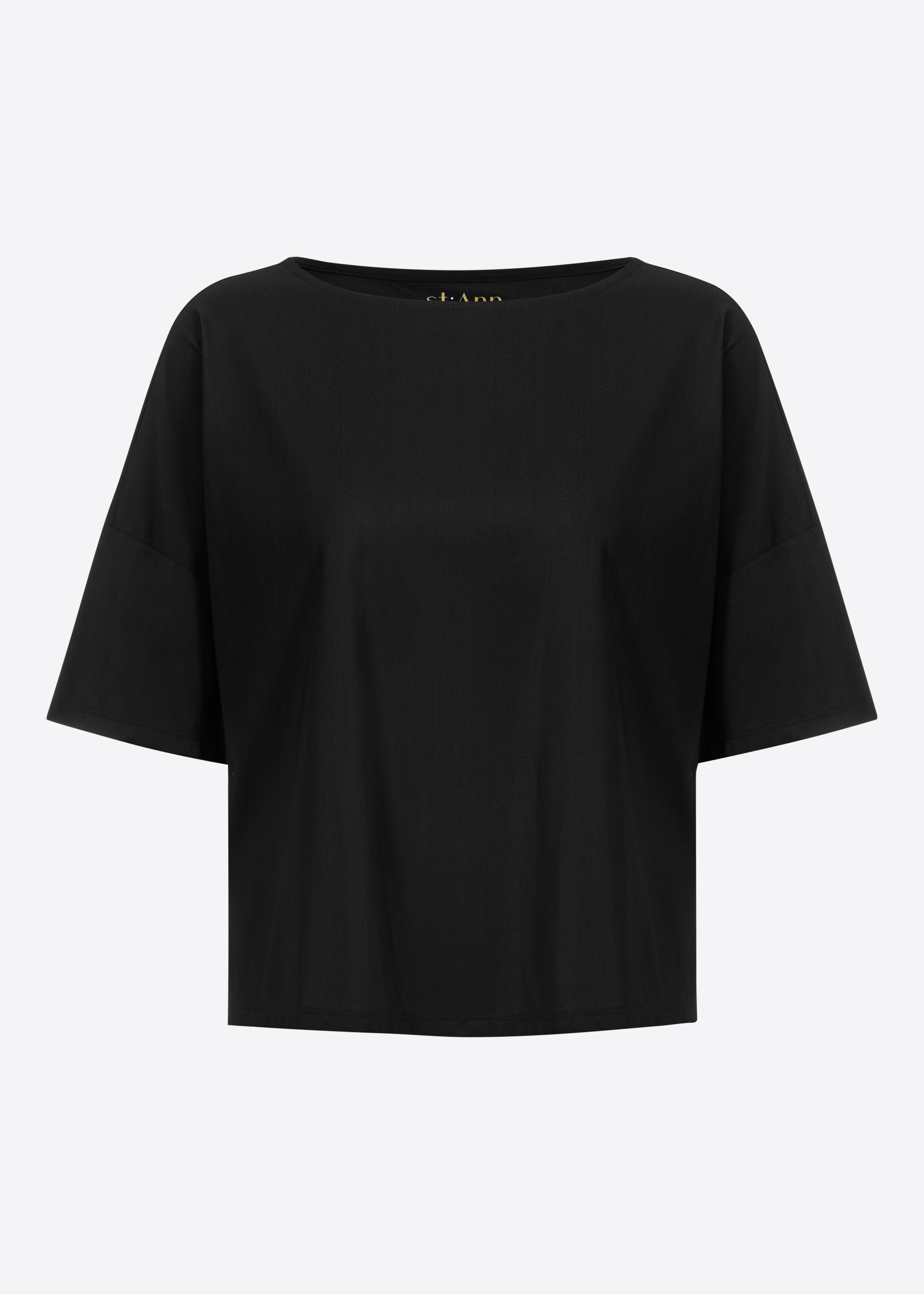 Stehmann Umi Sporty Tec Light T-Shirt schwarz Relaxed Fit