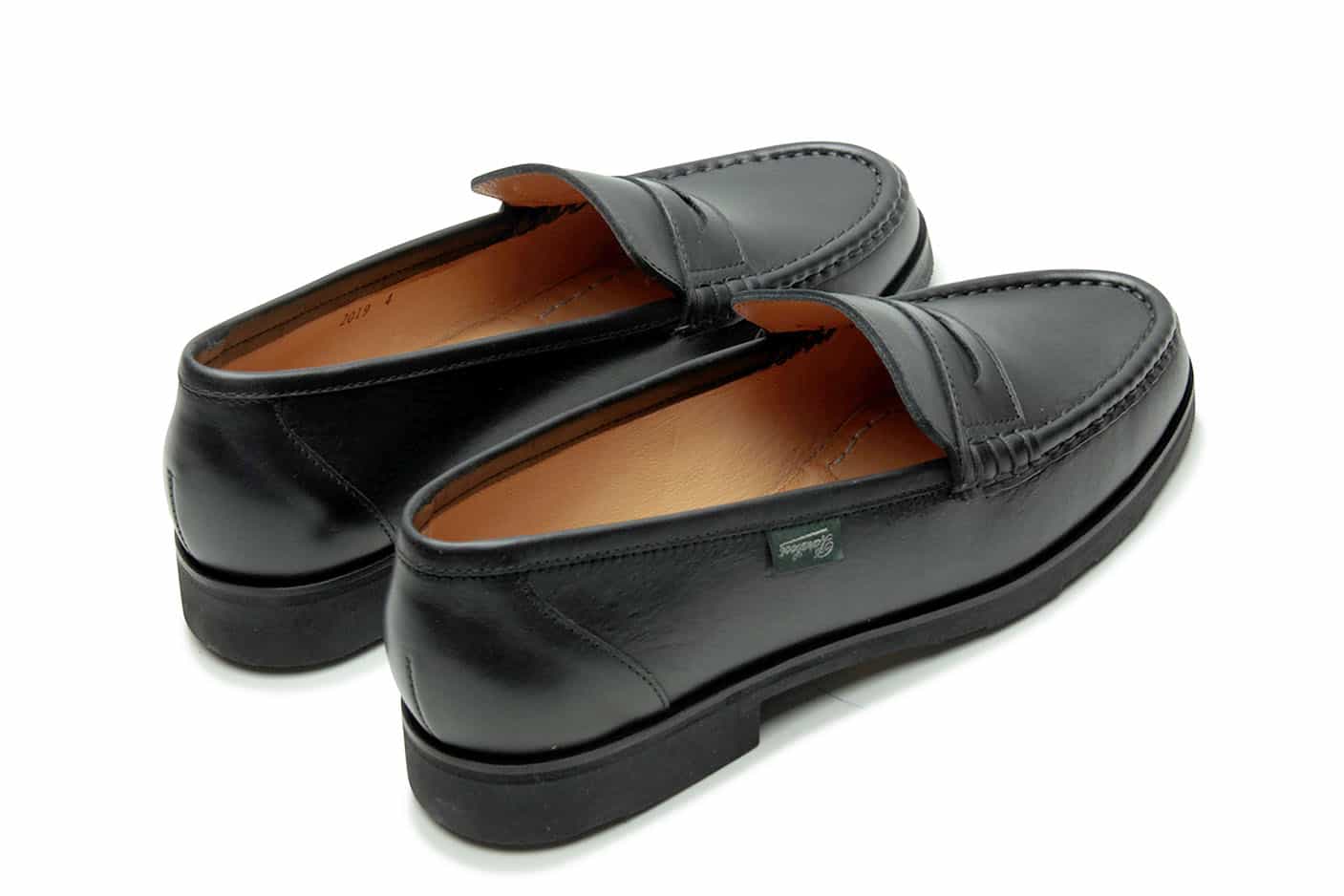 Paraboot Vignony Chasse Derby schwarz Noire-Lisse Noir Glattleder