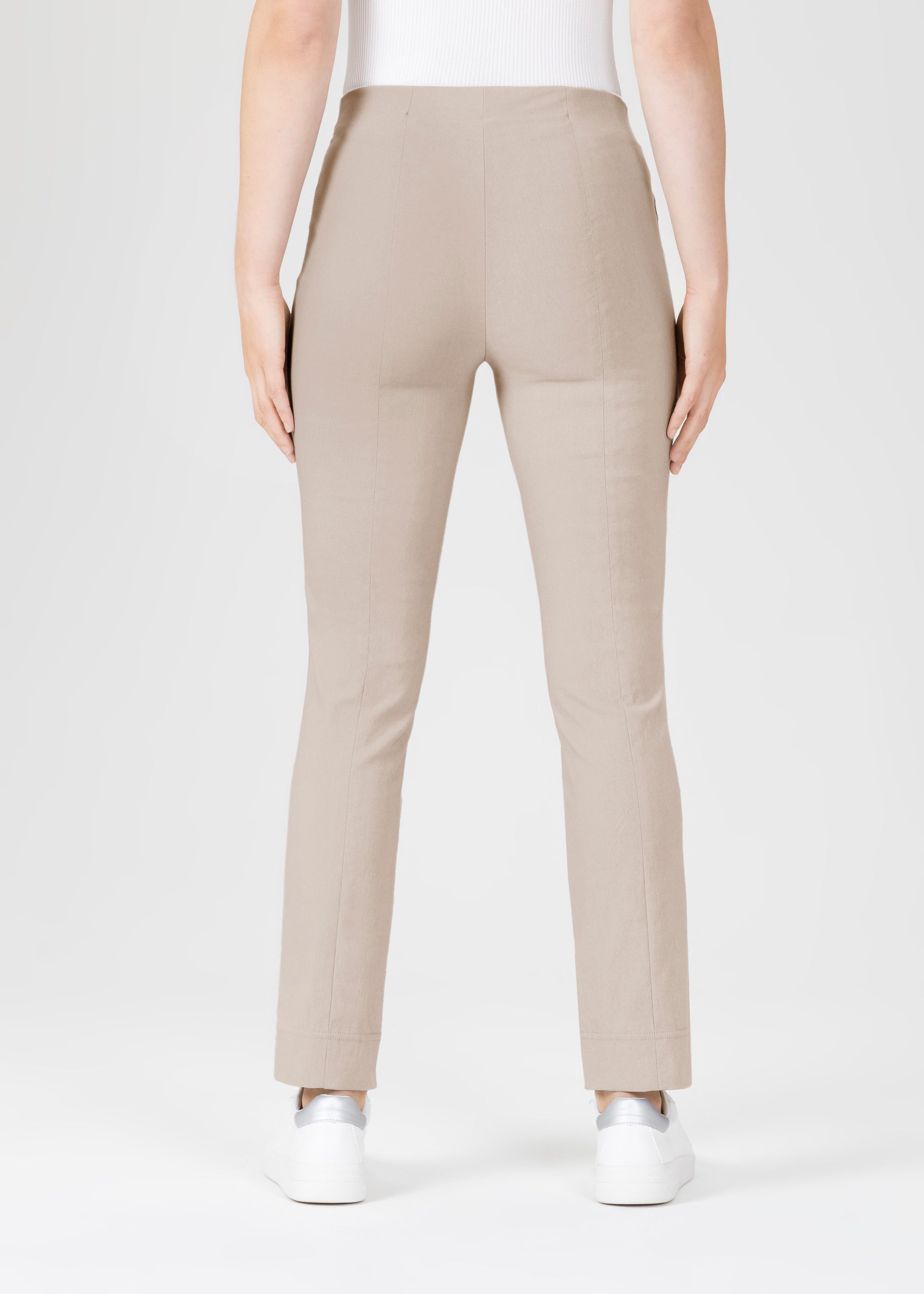 Stehmann Loli 7/8-Hose kalk Slim Fit Stretch Knöchellang