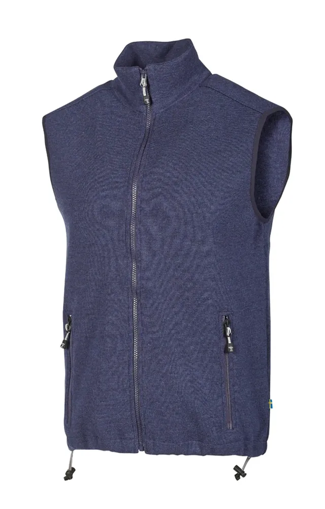 Ivanhoe Hadar Weste Merino steelblue Herren